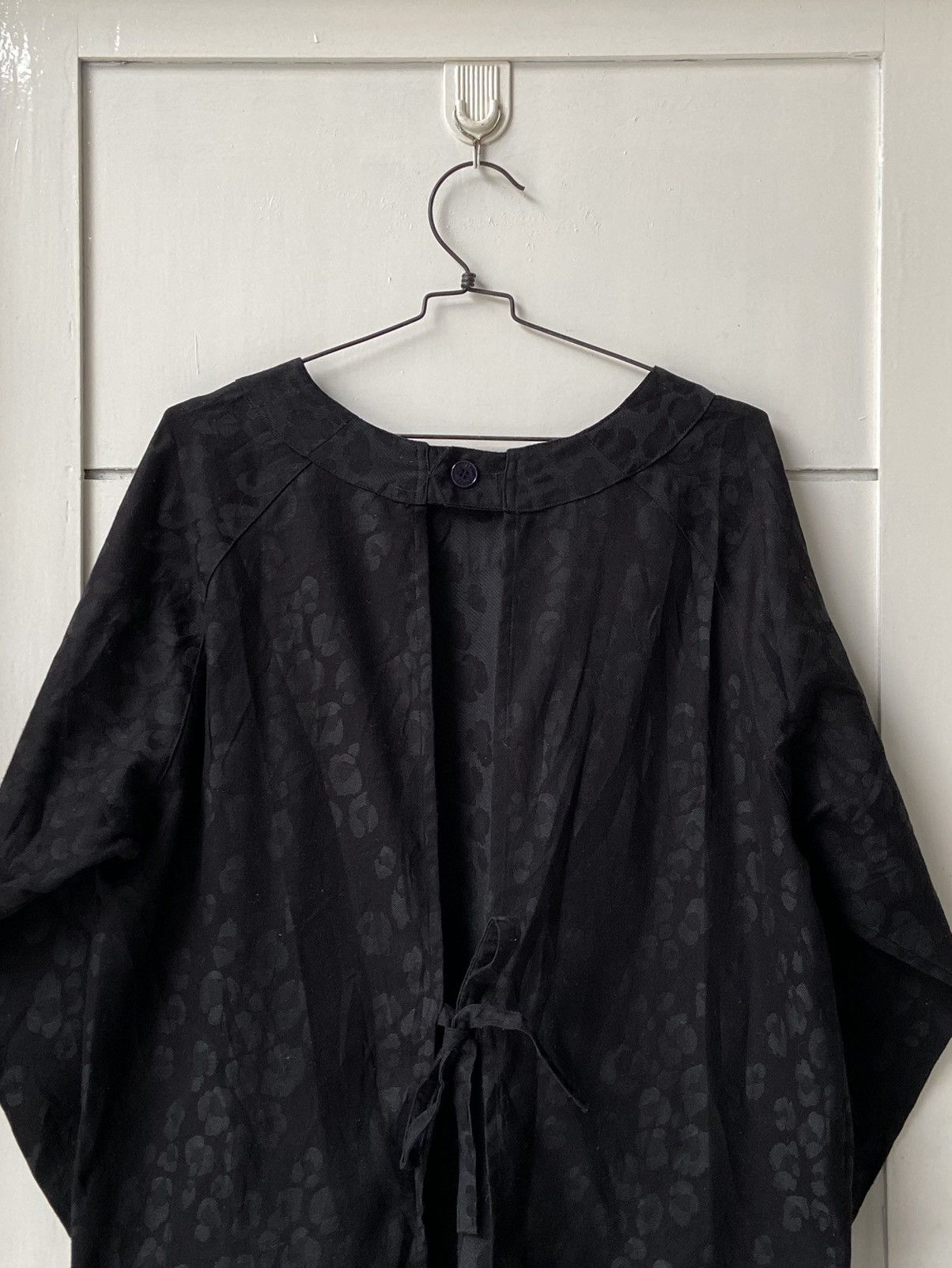 Hanae Mori HANAE MORI Black Apron Size L / US 10 / IT 46 - 17 Thumbnail