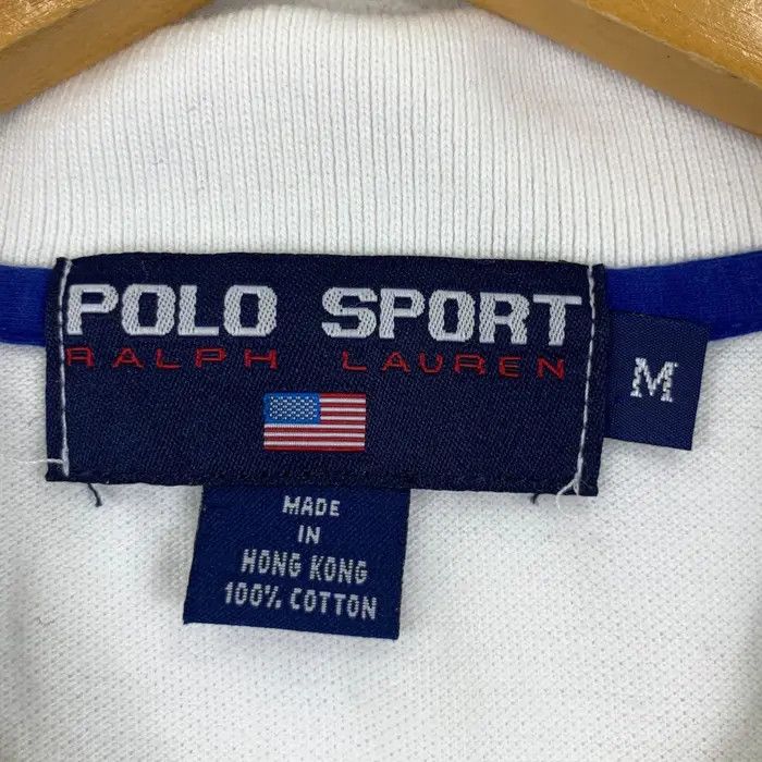 Polo Ralph Lauren Vintage 90’ POLO SPORT RALPH LAUREN Kswiss Logo Tee Shirt Size US M / EU 48-50 / 2 - 6 Thumbnail