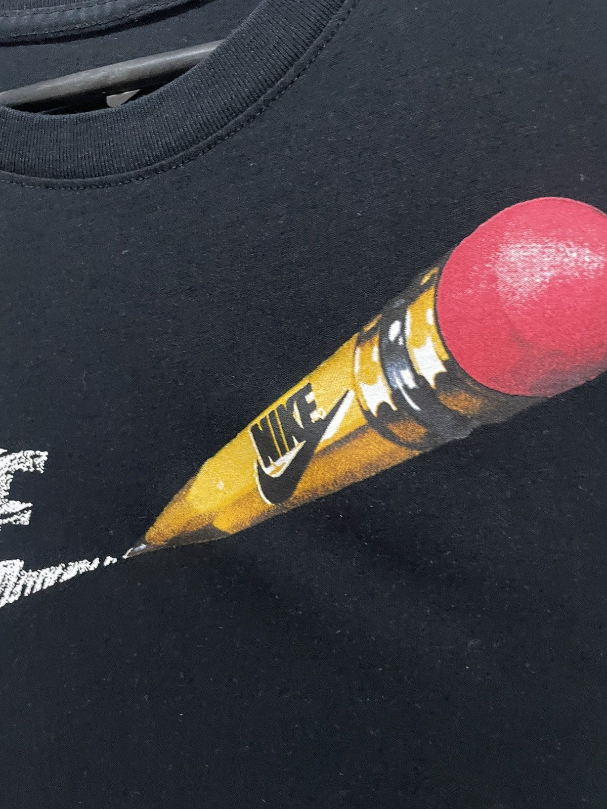 Nike Exclusive Nike Pencil Draws Tee For Japanese Rare T Shirt Size US L / EU 52-54 / 3 - 5 Thumbnail