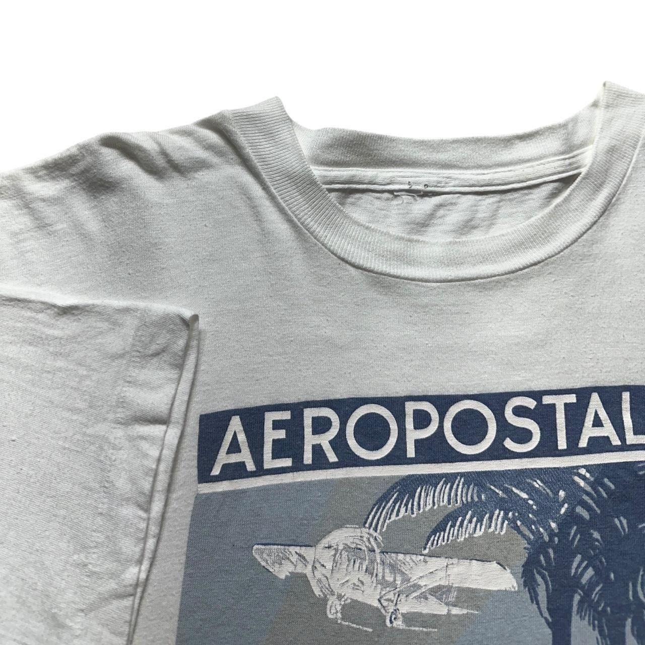 Aeropostale × Vintage Vintage Aeropostale Plane Museum T-Shirt Size US L / EU 52-54 / 3 - 4 Thumbnail