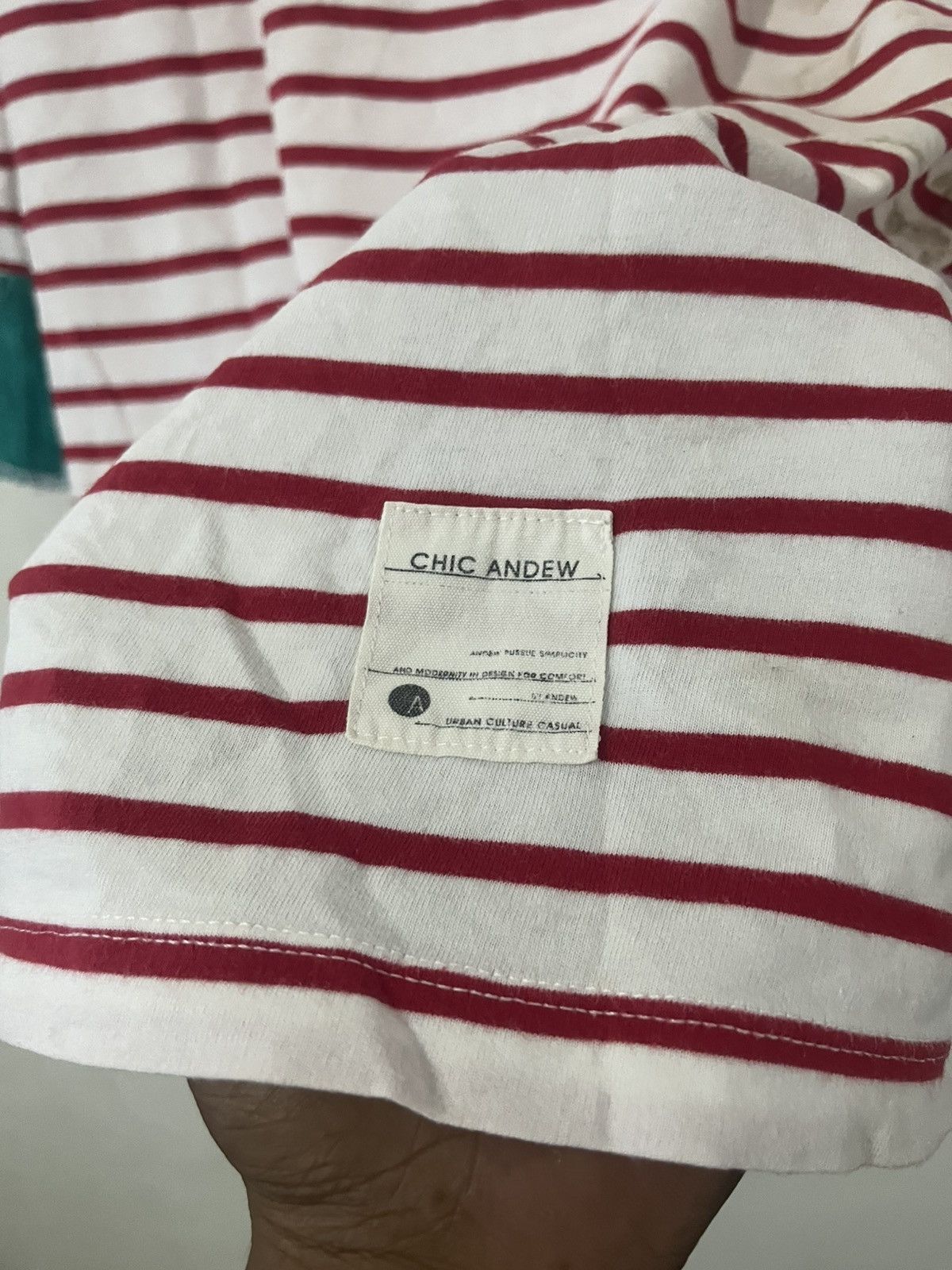 ANDEW ANDEW STRIPE LONG SLEEVE Size US M / EU 48-50 / 2 - 5 Thumbnail