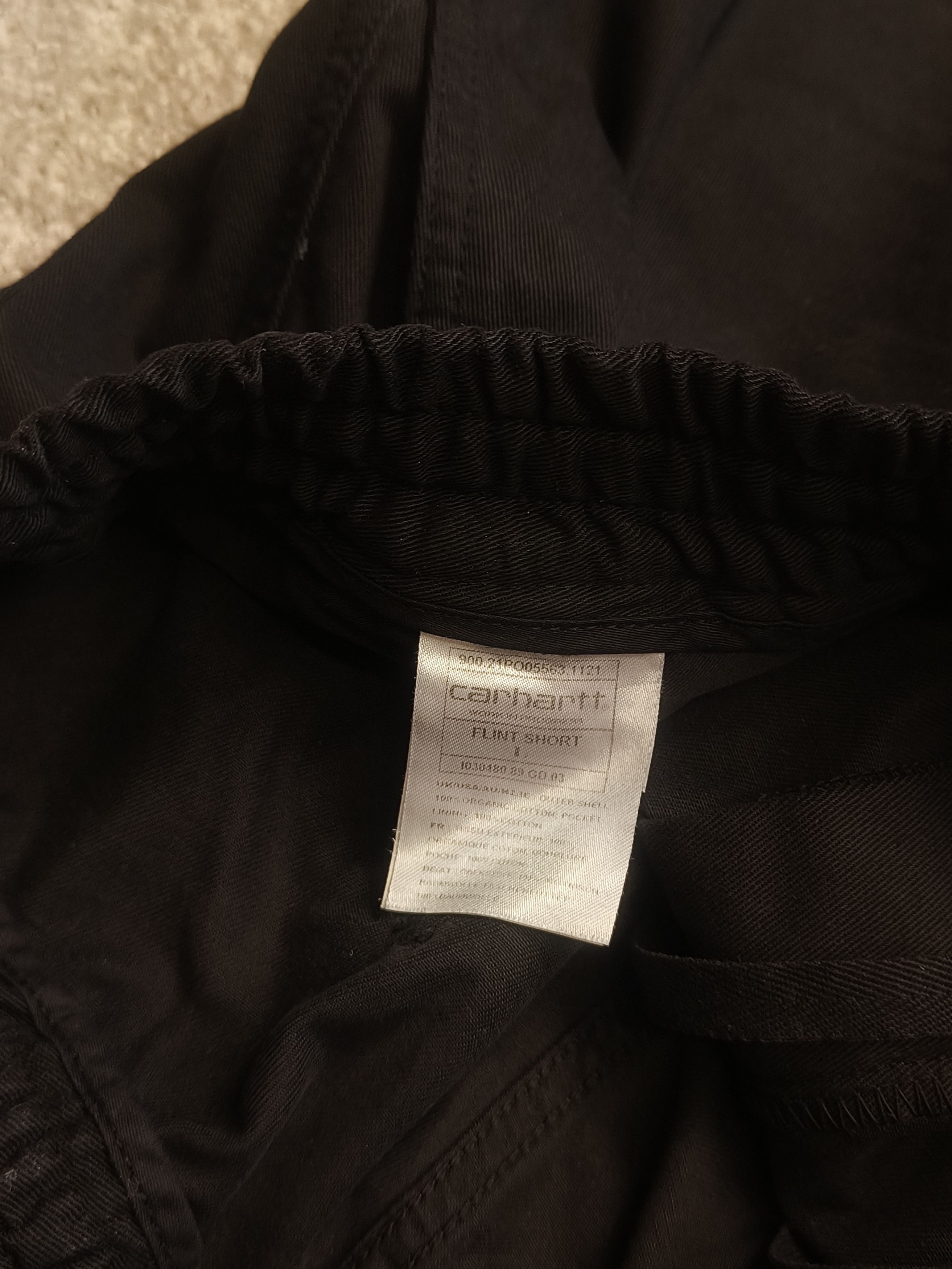 Carhartt Wip Carhartt WIP Flint Black Cargo Shorts Size US 30 / EU 46 - 3 Thumbnail