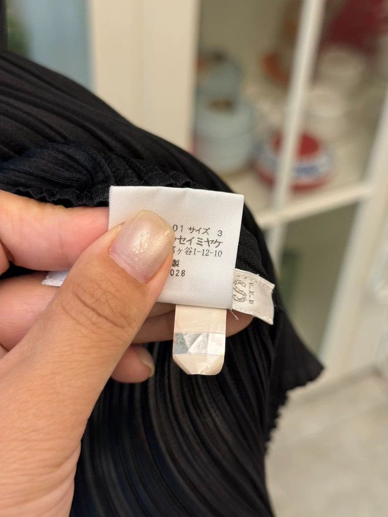 Issey Miyake Issey Miyake size:3 Black pleated vest Size XS / US 0-2 / IT 36-38 - 5 Thumbnail