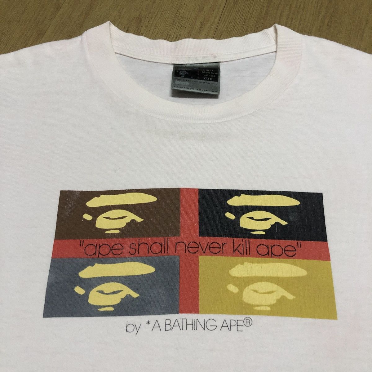 Bape Bape Ape Shall Never Kill Ape Tee Size US M / EU 48-50 / 2 - 3 Thumbnail