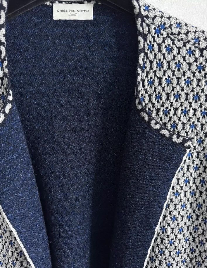 Dries Van Noten Dries van noten Jacquard knit jacket 2412-Nextarrow Size US S / EU 44-46 / 1 - 3 Thumbnail