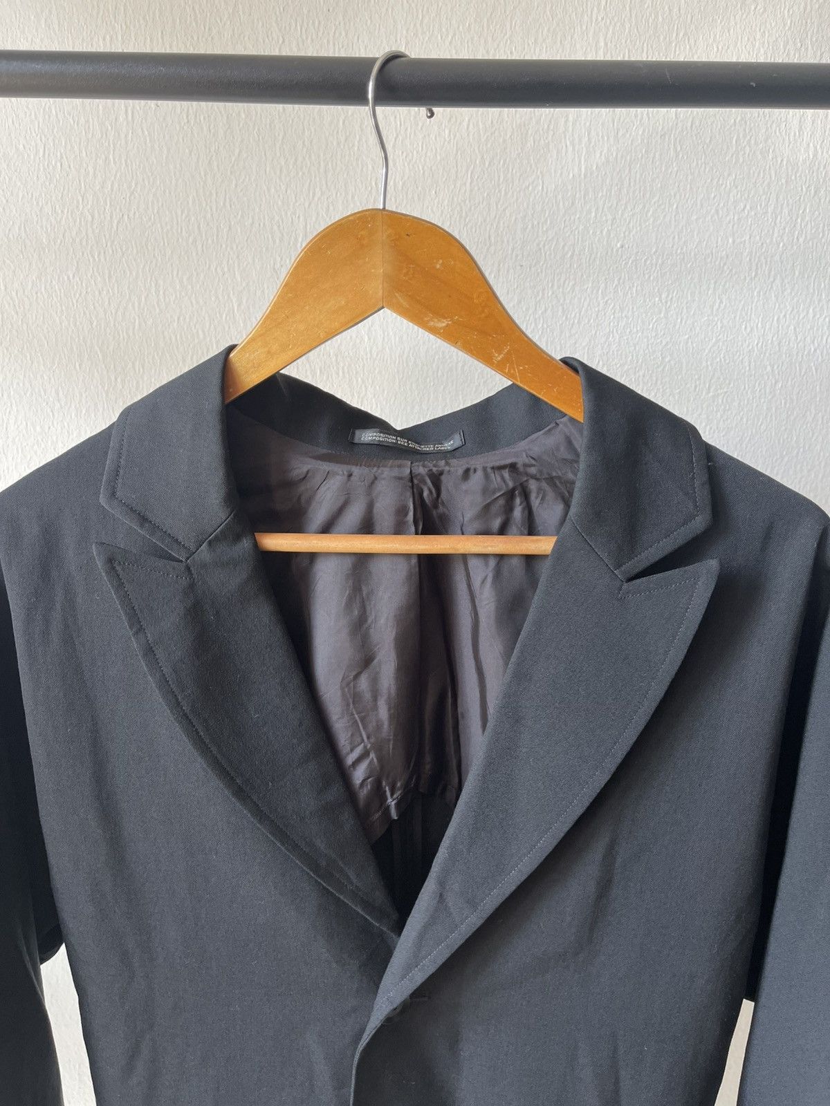 Yohji Yamamoto Yohi Yamamoto + Noir Asymentric Back Pocket Design 10 Size US S / EU 44-46 / 1 - 9 Thumbnail