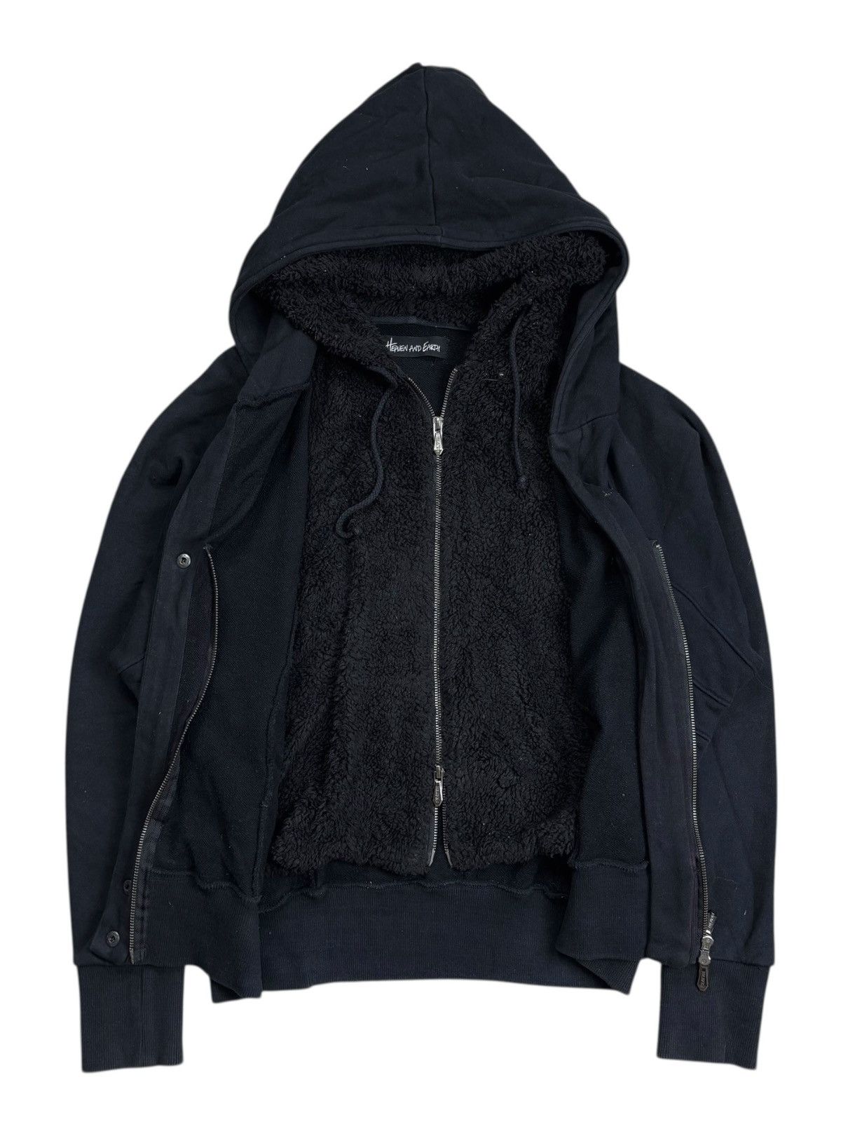 14th Addiction 2000s Maruaka Shoji - Double Chest Zip Hoodie Size US M / EU 48-50 / 2 - 2 Thumbnail