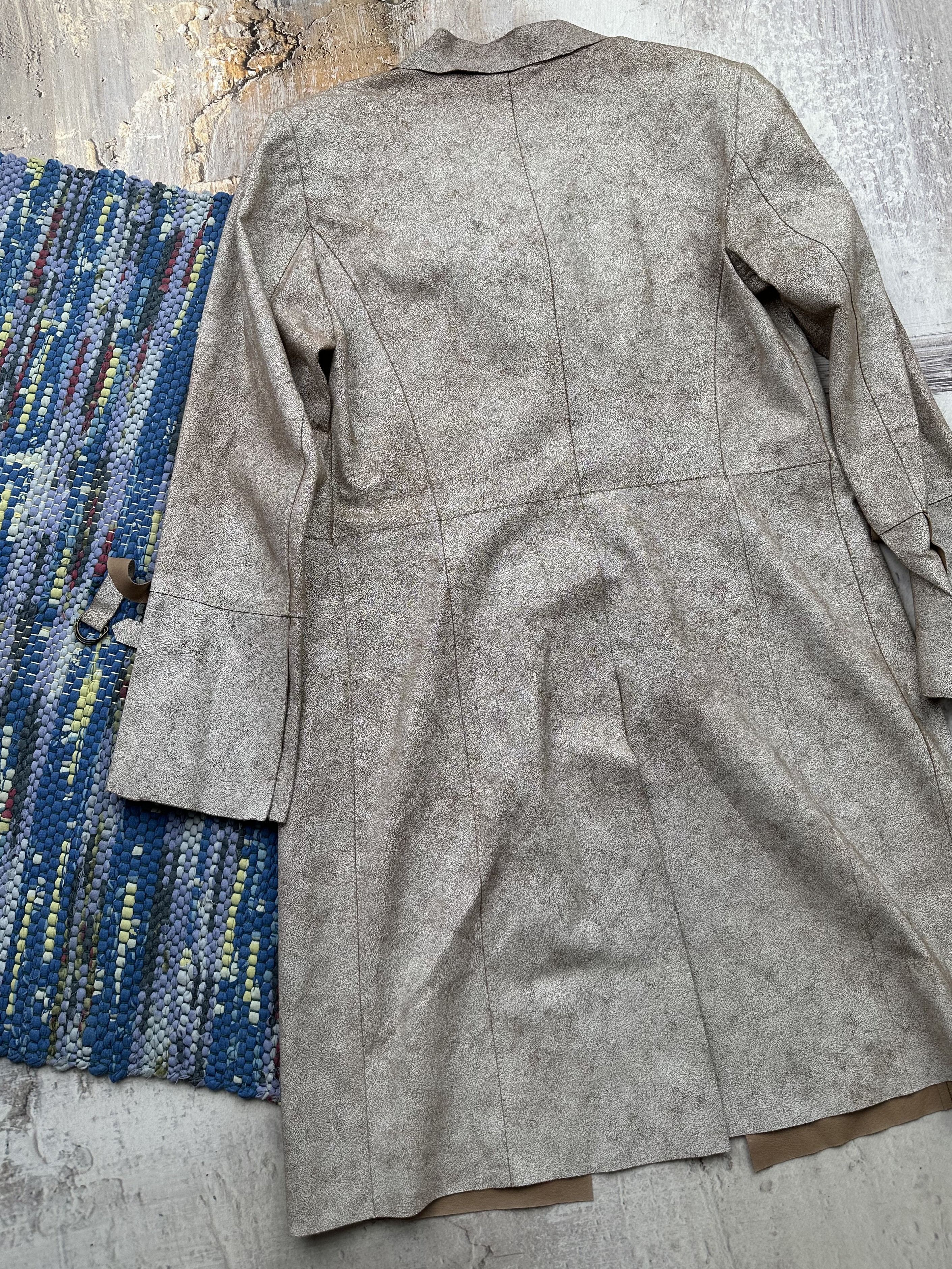 Vintage Vintage Leather Faded Coat A718(107)D15 Size M / US 6-8 / IT 42-44 - 6 Thumbnail