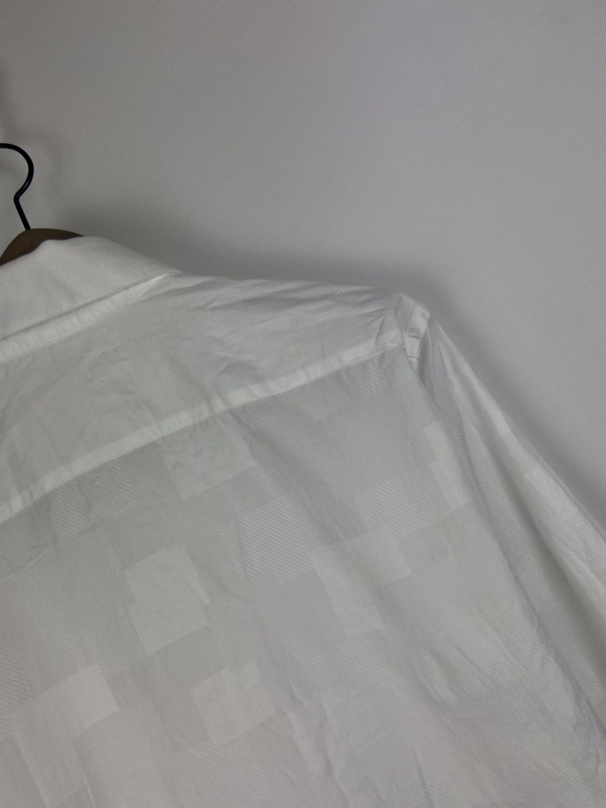 Versace Vintage Gianni Versace Luxury Geometric White Shirt Sz 48 Size US M / EU 48-50 / 2 - 13 Thumbnail