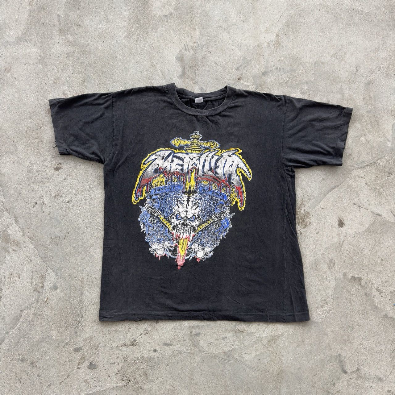 Metallica Vintage Metallica Justice For All Graphic T-Shirt Black Size US L / EU 52-54 / 3 - 1 Thumbnail