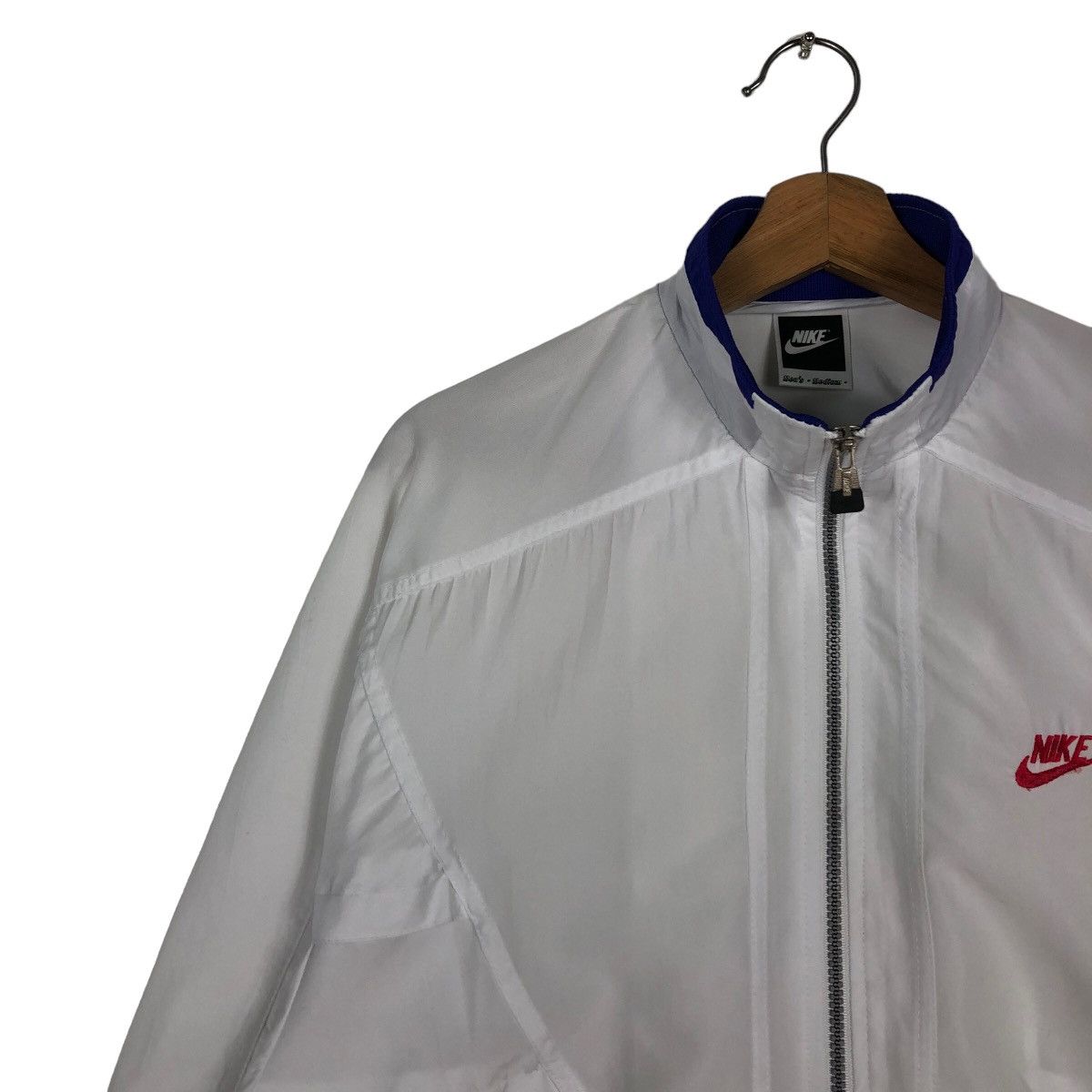 Nike 🔥90’s Bomber Jacket Nike Big Swoosh Size US M / EU 48-50 / 2 - 7 Thumbnail