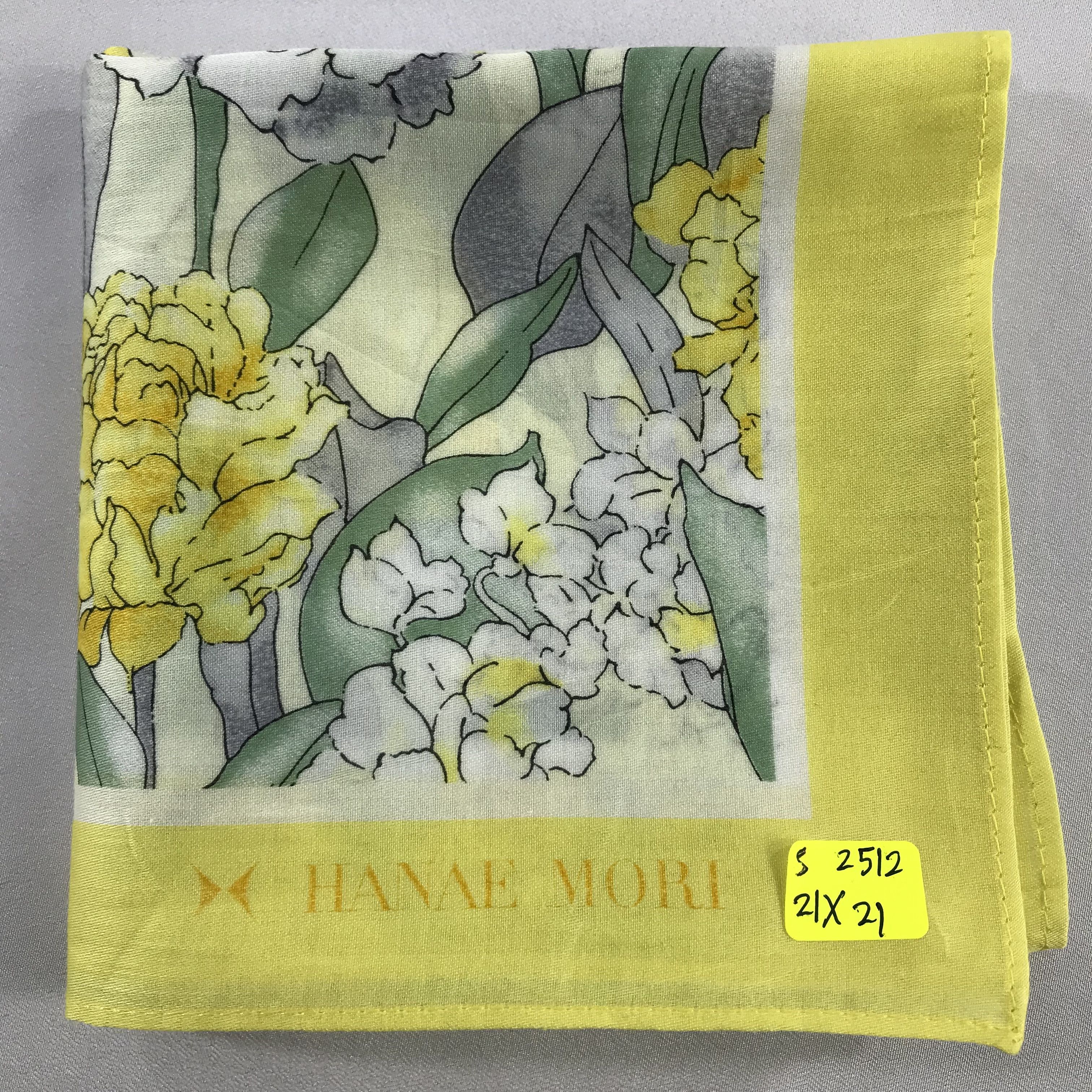 Hanae Mori Hanae Mori Bandana / Handkerchief / Neckerchief - S2512 Size ONE SIZE - 5 Thumbnail