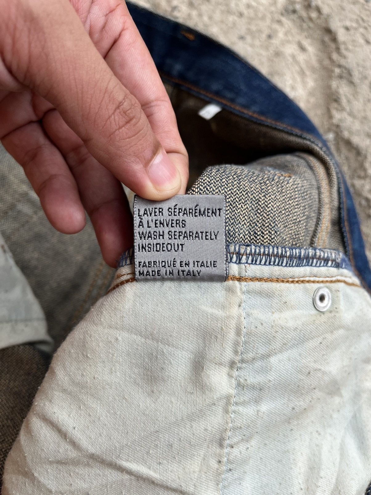 Dior SS2007 DIOR HOMME BY HEDI SLIMANE FIND AGAIN DENIM Size US 31 - 10 Thumbnail