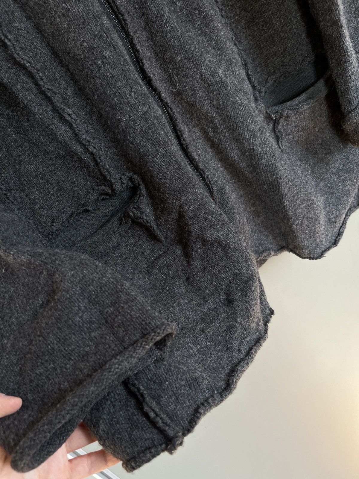 Other Milieu Norwegian Avant Garde Heavy Deconstructed Wool Coat Size US L / EU 52-54 / 3 - 6 Thumbnail