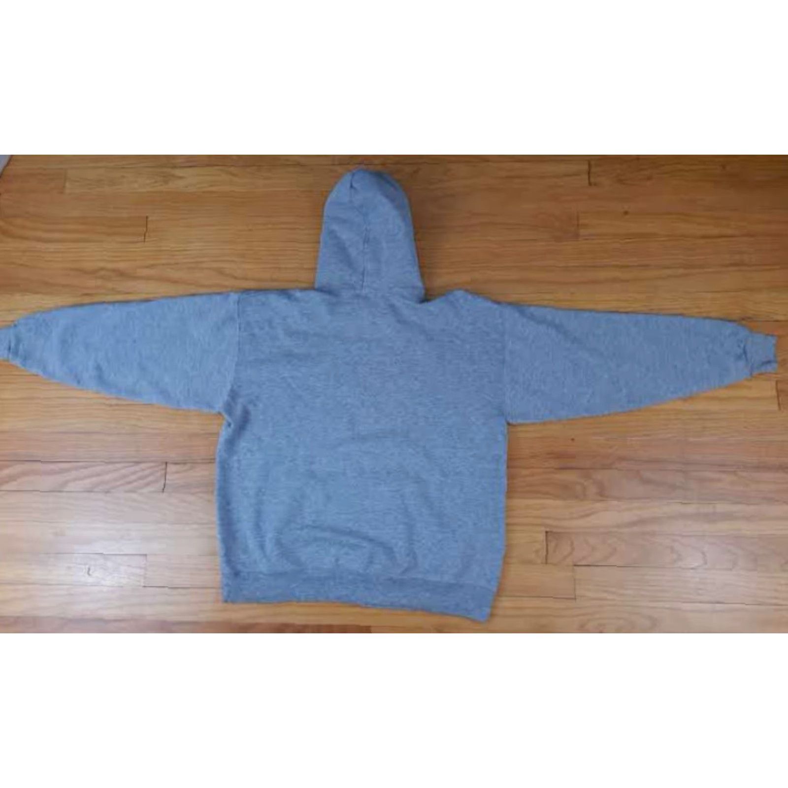 Vintage VINTAGE Eastern Michigan Eagles Hoodie Pullover Sweatshirt Hooded Large Unisex Adults Gray Cotton Express L Size US L / EU 52-54 / 3 - 4 Thumbnail