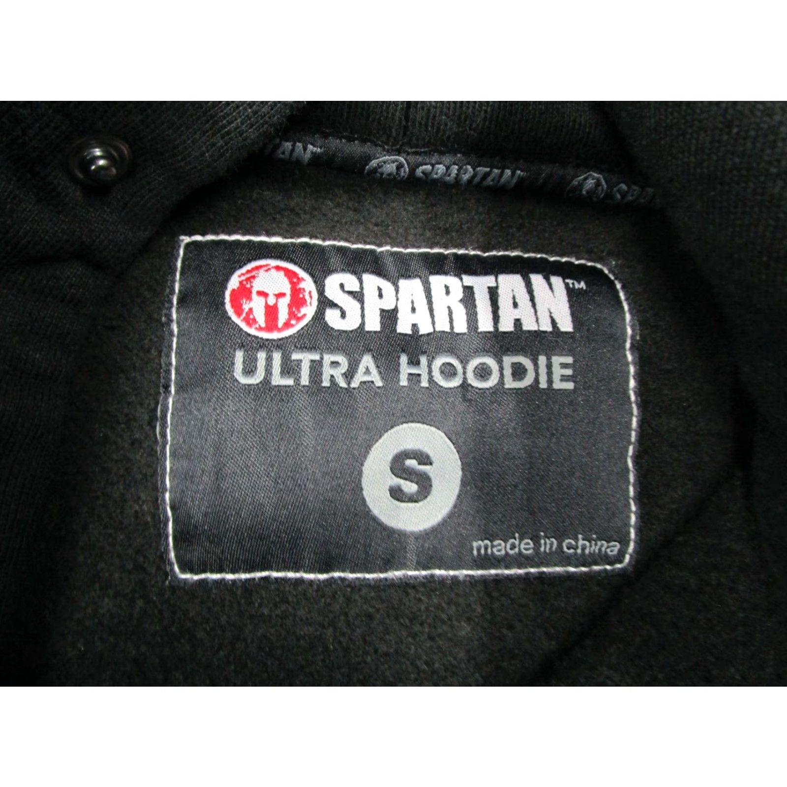 KangaROOS SPARTAN Hoodie Mens Small Black Heavyweight ULTRA Pullover Kangaroo Pocket Size US S / EU 44-46 / 1 - 3 Thumbnail