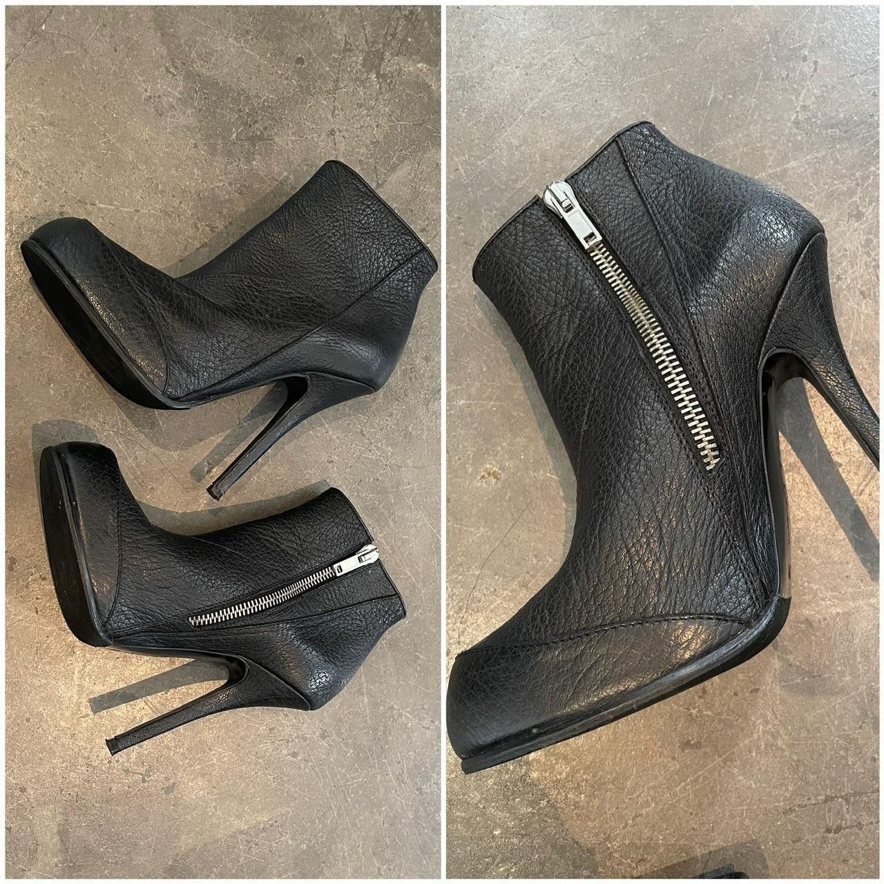 Rick Owens Rick Owens Stiletto Ankle Boots Size US 9.5 / IT 39.5 - 2 Thumbnail
