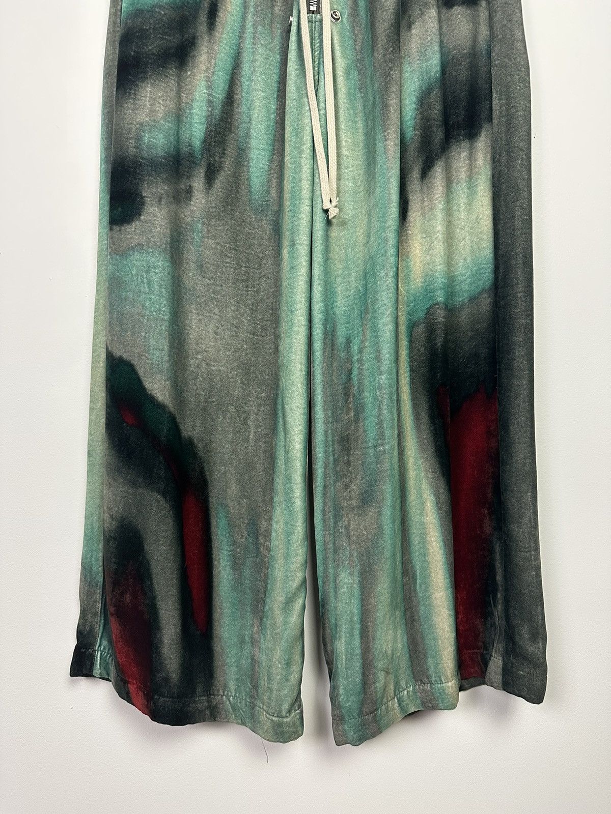 Rick Owens FW22 ‘STROBE’ Velour Pajama Bela Trousers Size US 34 / EU 50 - 3 Thumbnail