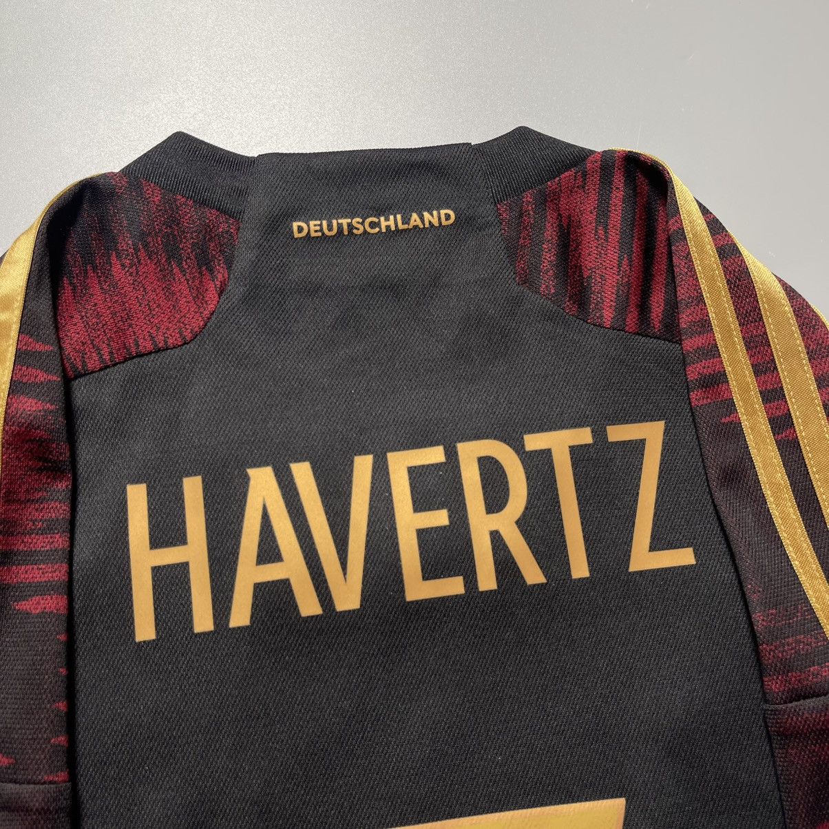 Adidas GERMANY ADIDAS 2022 WORLD CUP SOCCER AWAY JERSEY #7 HAVERTZ Size US M / EU 48-50 / 2 - 9 Thumbnail