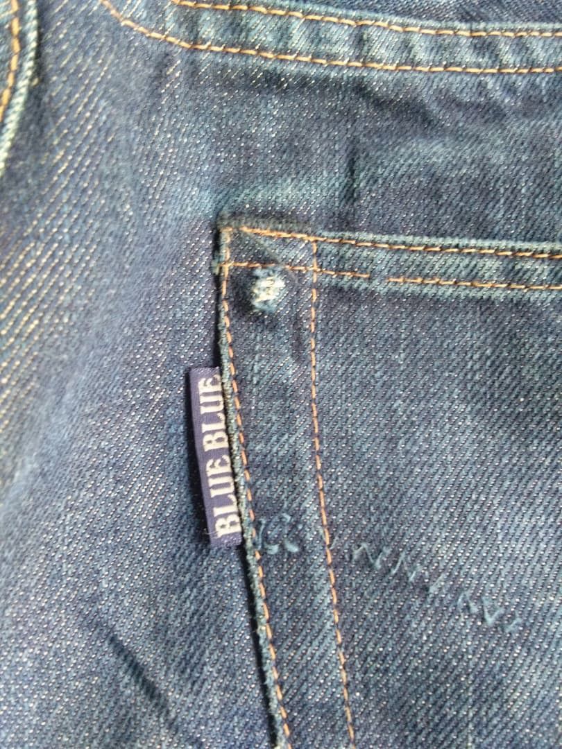 Kapital BLUE BLUE PURE INDIGO HOLLYWOOD RANCH MARKET JAPANESE DENIM Size US 29 - 17 Thumbnail
