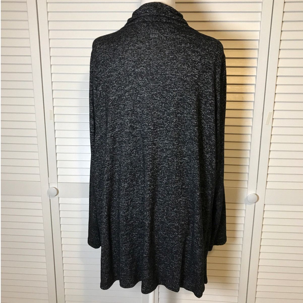Other Workshop Public Clothing Gray Cardigan Sweater 2X Size XXL / US 16-18 / IT 52-54 - 2 Thumbnail