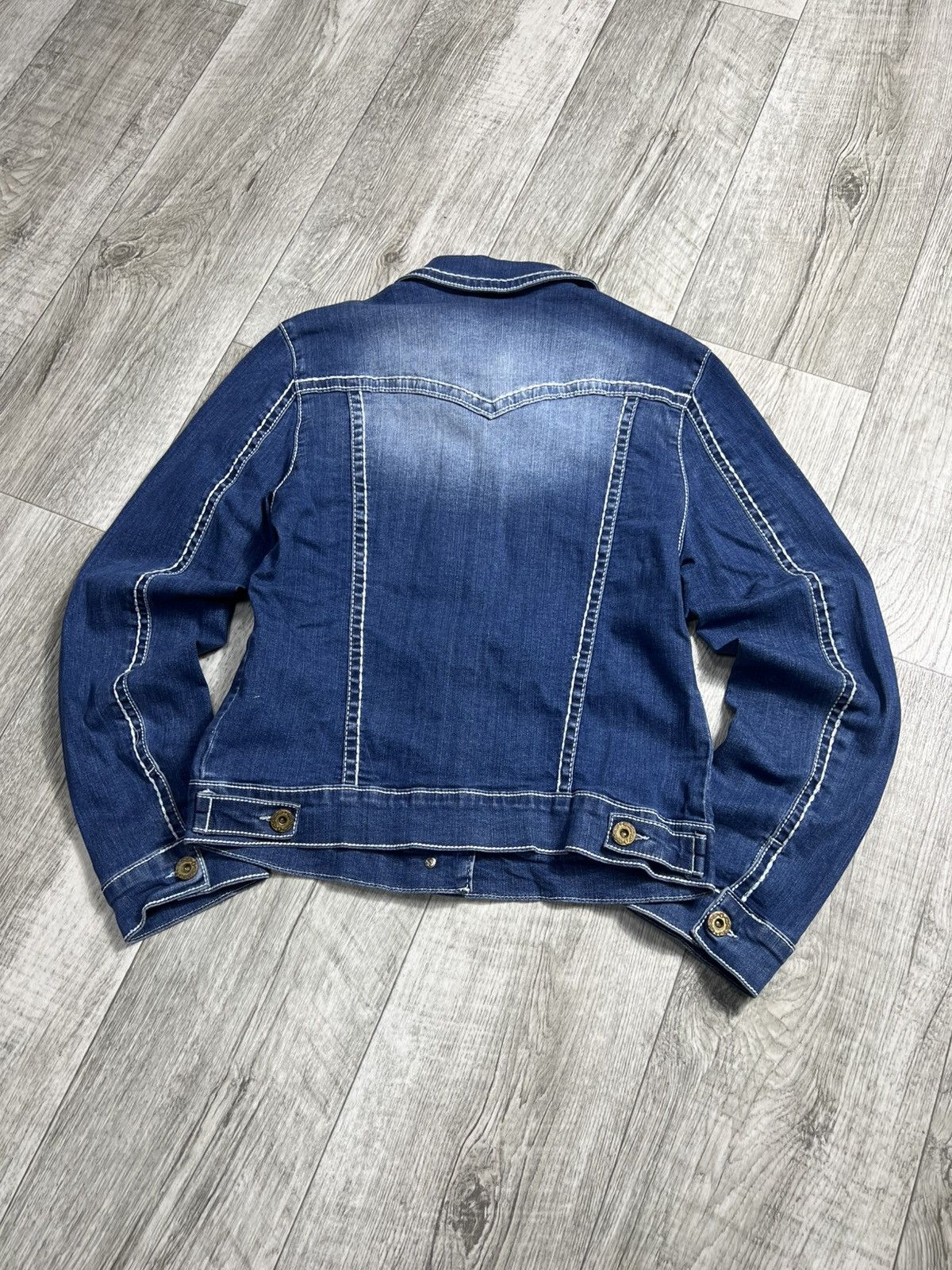 True Religion True Religion Faux fur Denim Jacket Y2k if six was nine LGB Size XL / US 12-14 / IT 48-50 - 11 Thumbnail