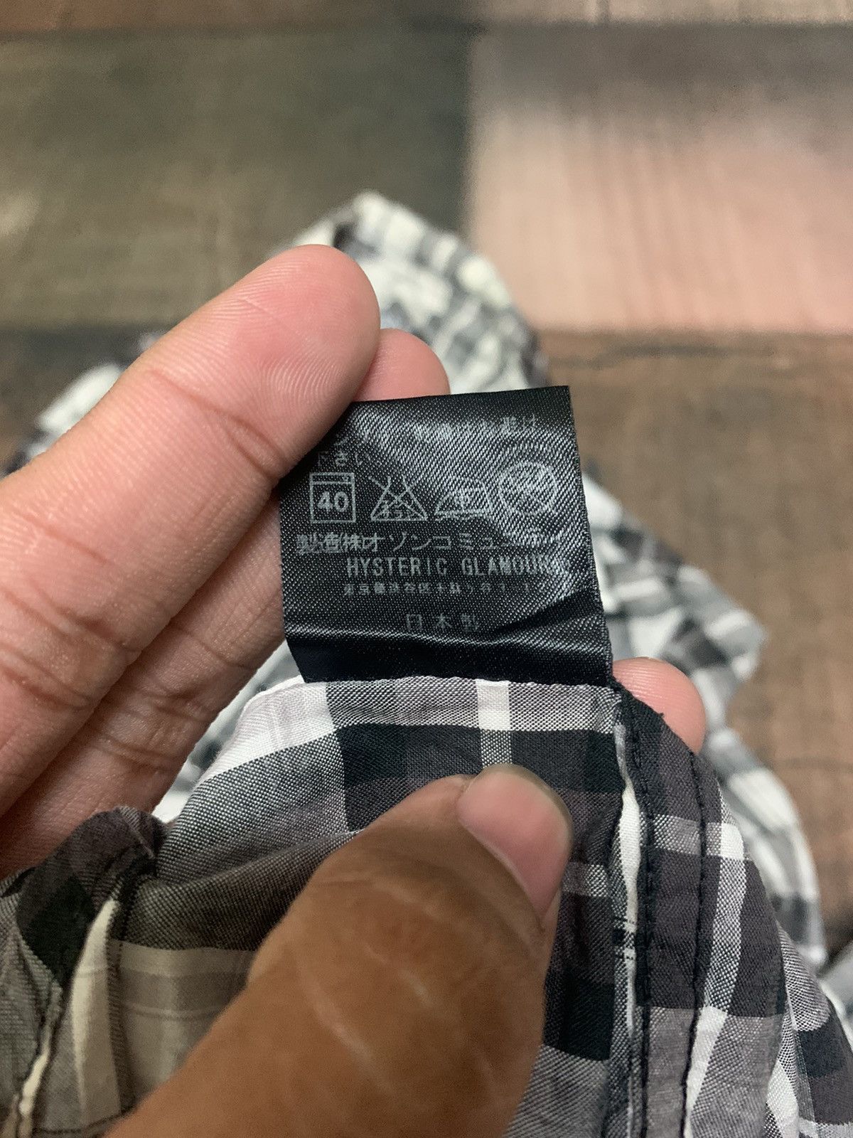 Hysteric Glamour rare hysteric glamour original flannel punk Size US S / EU 44-46 / 1 - 4 Thumbnail