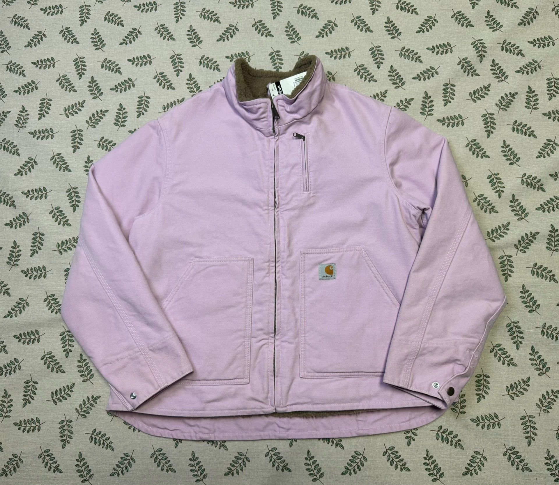Carhartt Vintage Carhartt WJ022 Faded Petal Pink XL Jacket Size US XL / EU 56 / 4 - 2 Thumbnail