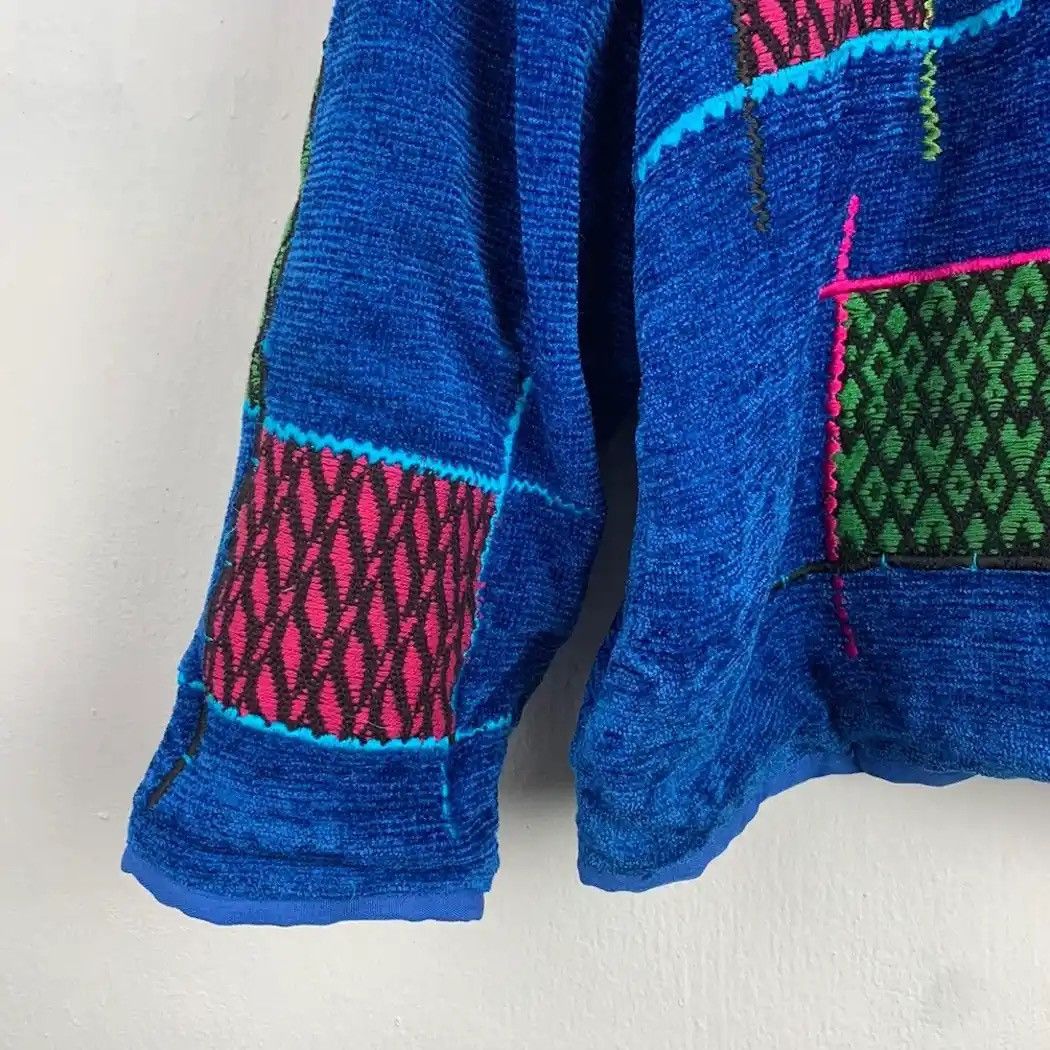 ALLEGE SEND OFFERS 💥 Japanese Patchwork Style Cardigan Jacket Size L / US 10 / IT 46 - 6 Thumbnail