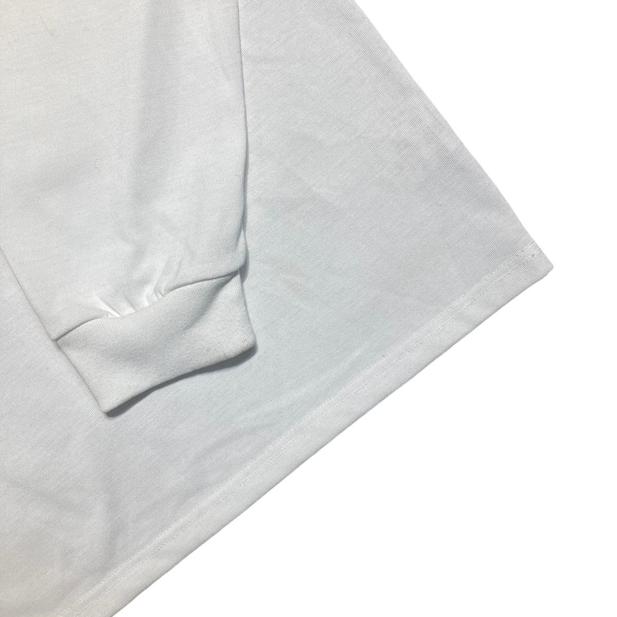 Needles Long Sleeve High Neck Polyester Tshirt White Size US L / EU 52-54 / 3 - 4 Thumbnail