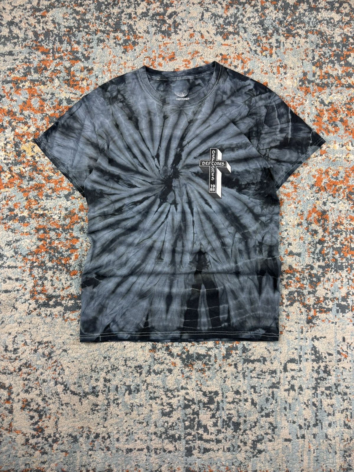 Band Tees × Vintage Vintage 00s Deftones until death tour tie dye graphic tee Size US S / EU 44-46 / 1 - 2 Thumbnail