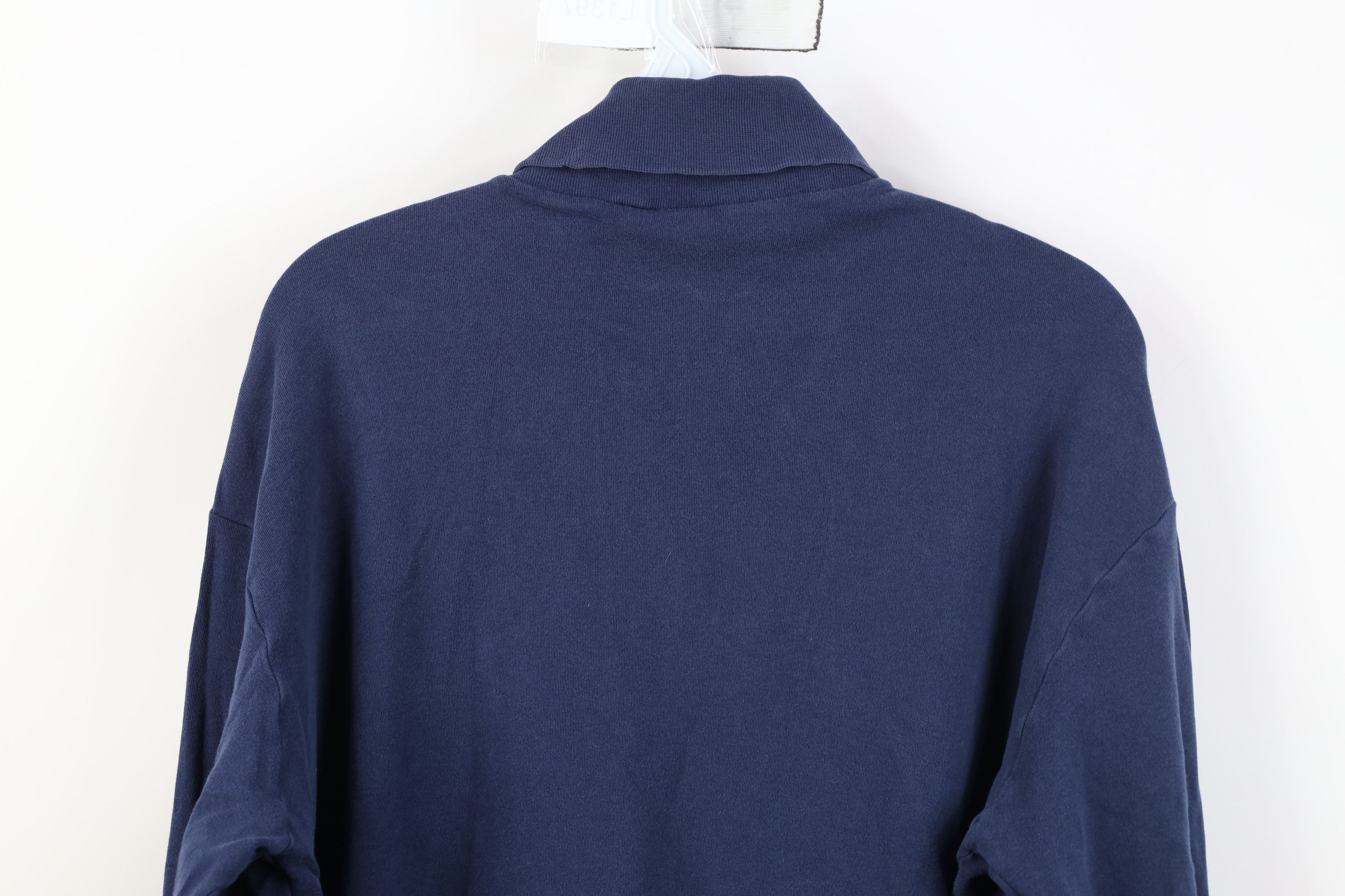Vintage Vintage 70s Streetwear Turtleneck Long Sleeve T-Shirt USA Size XL / US 12-14 / IT 48-50 - 14 Thumbnail