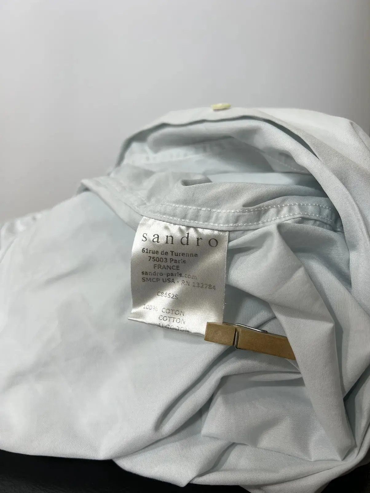 Designer × Sandro Sandro long sleeve shirt Size US S / EU 44-46 / 1 - 4 Thumbnail