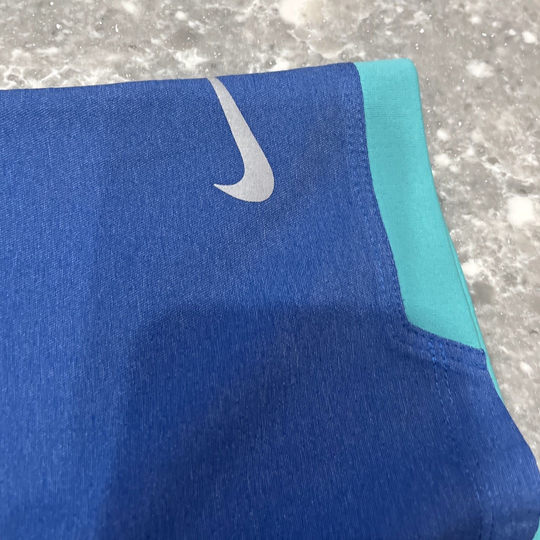 Nike NIKE GOLF TOUR PERFORMANCE POLY SPANDEX POLO SHIRT DRI-FIT BLUE XL Golf Polo Nike Dri-Fit Men Polo Blue 90s? Size US XL / EU 56 / 4 - 4 Thumbnail