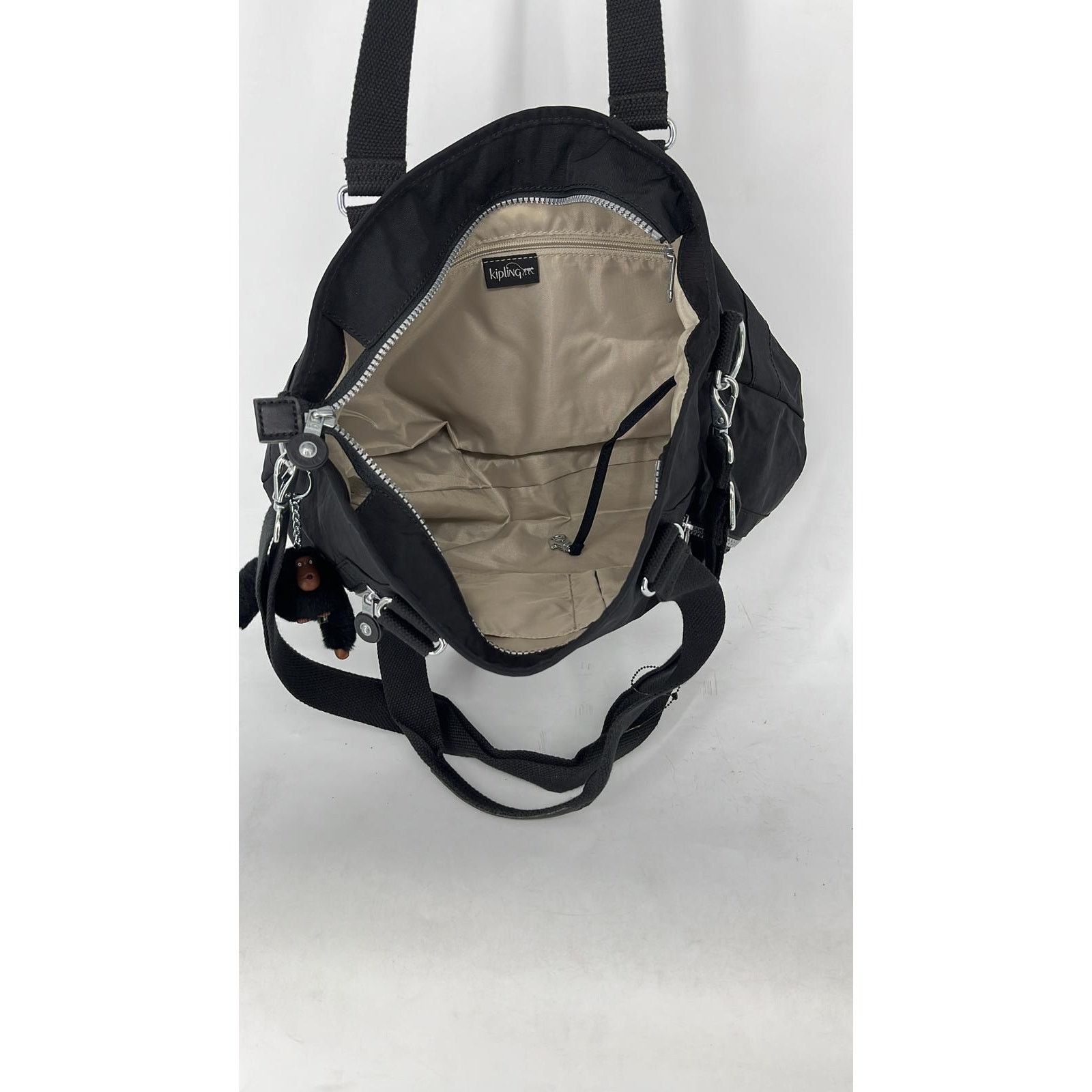 Other KIPLING WOMENS BLACK CASUAL DURABLE CROSSBODY HANDBAG Size ONE SIZE - 3 Thumbnail