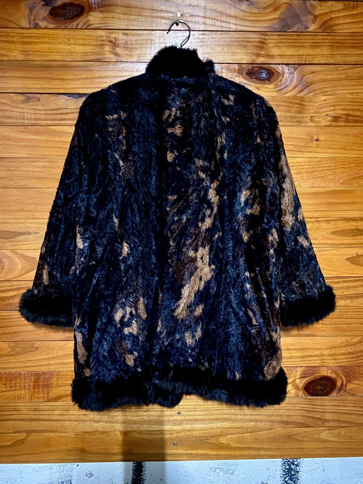 Vintage Vintage Girmes Faux Fur Coat | Made in West Germany Leopard Size M / US 6-8 / IT 42-44 - 8 Thumbnail
