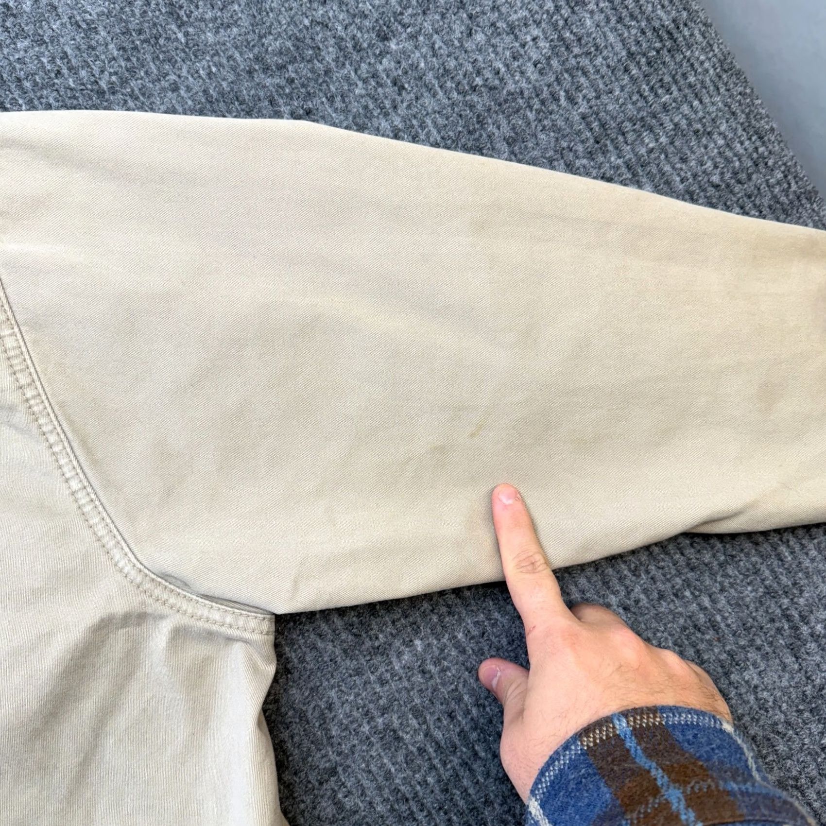 American Eagle Outfitters VTG American Eagle Outfitters Jacket Mens XL Beige Khaki Bomber Twill Pocketed Casual Camouflage? (no) Size US XL / EU 56 / 4 - 6 Thumbnail