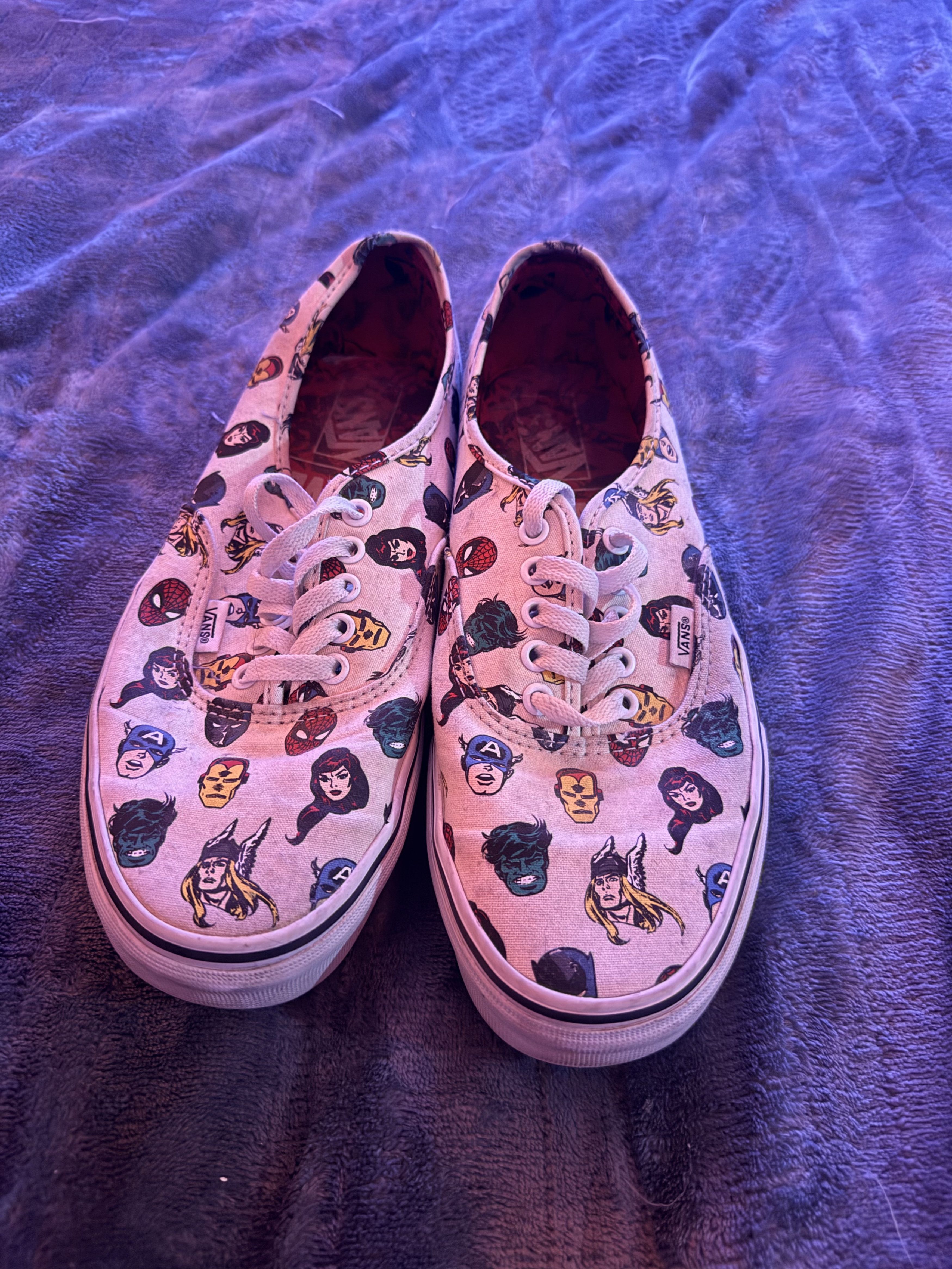 Vans Vans Authentic Marvel Heads Size US 10 / EU 43 - 7 Thumbnail