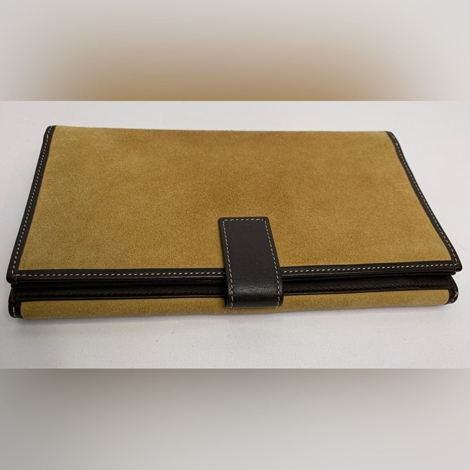 Loewe Loewe Tan Suede Brown leather wallet Size ONE SIZE - 6 Thumbnail
