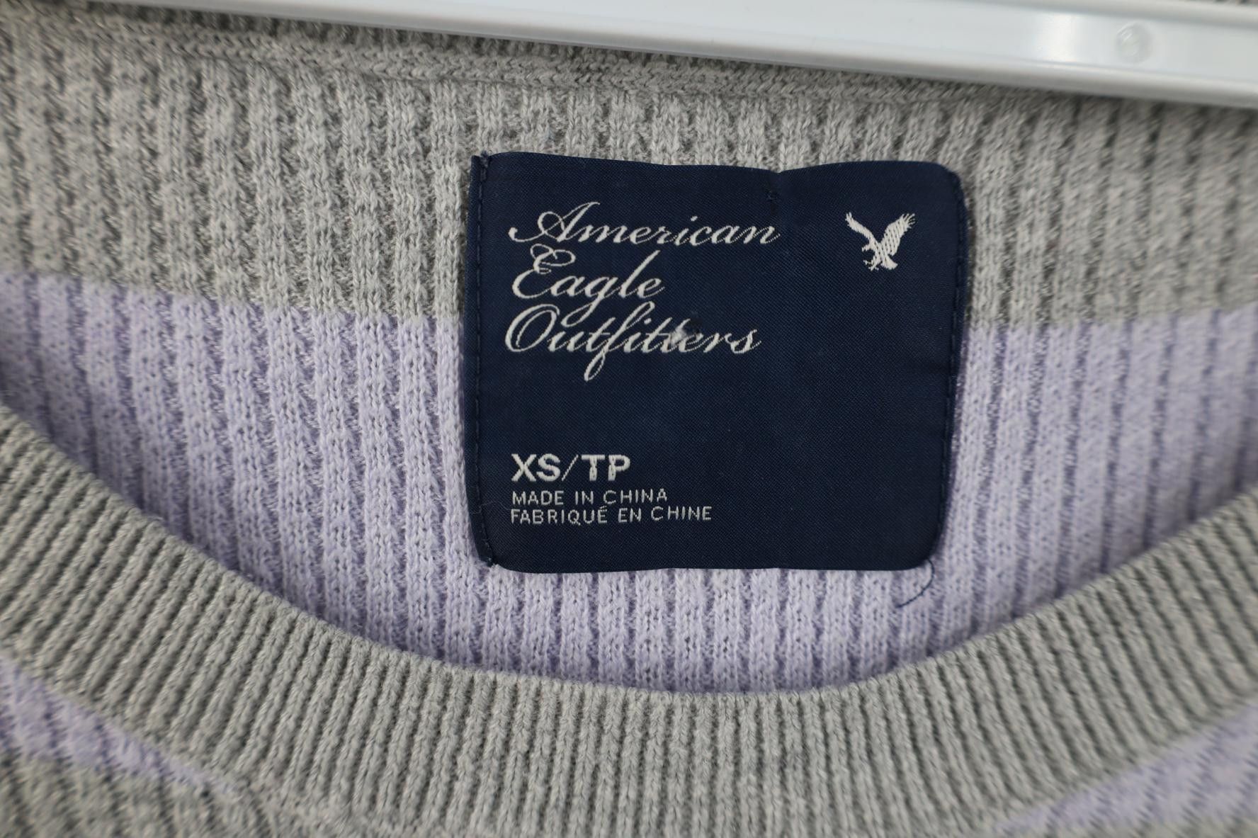 American Eagle Outfitters Vintage Y2K American Eagle Outfitters Thermal T-Shirt Size XS / US 0-2 / IT 36-38 - 5 Thumbnail