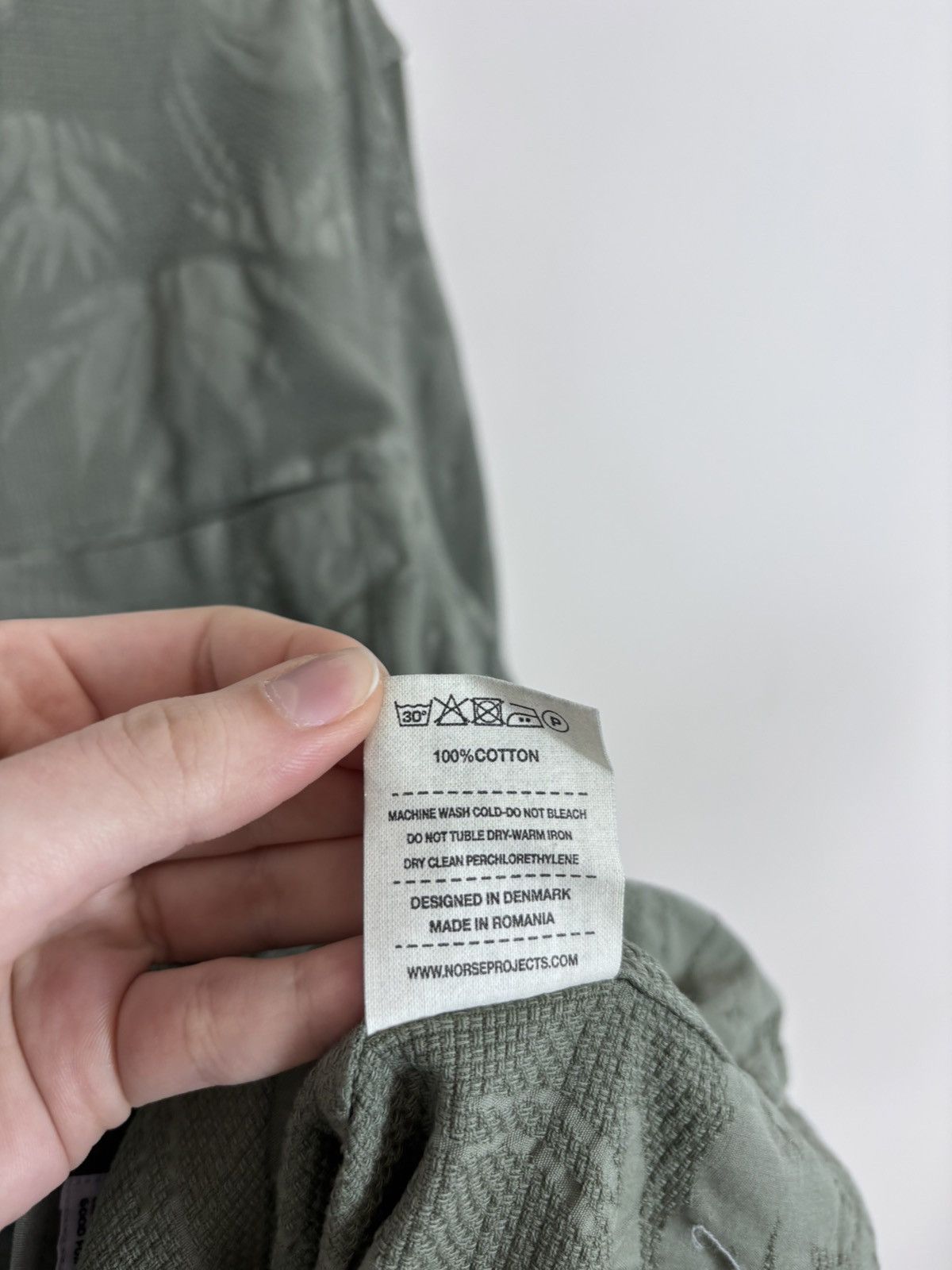 Norse Projects Norse Projects Aaron Garden NWT Men’s Cotton Button Up Shirt Size US L / EU 52-54 / 3 - 16 Thumbnail