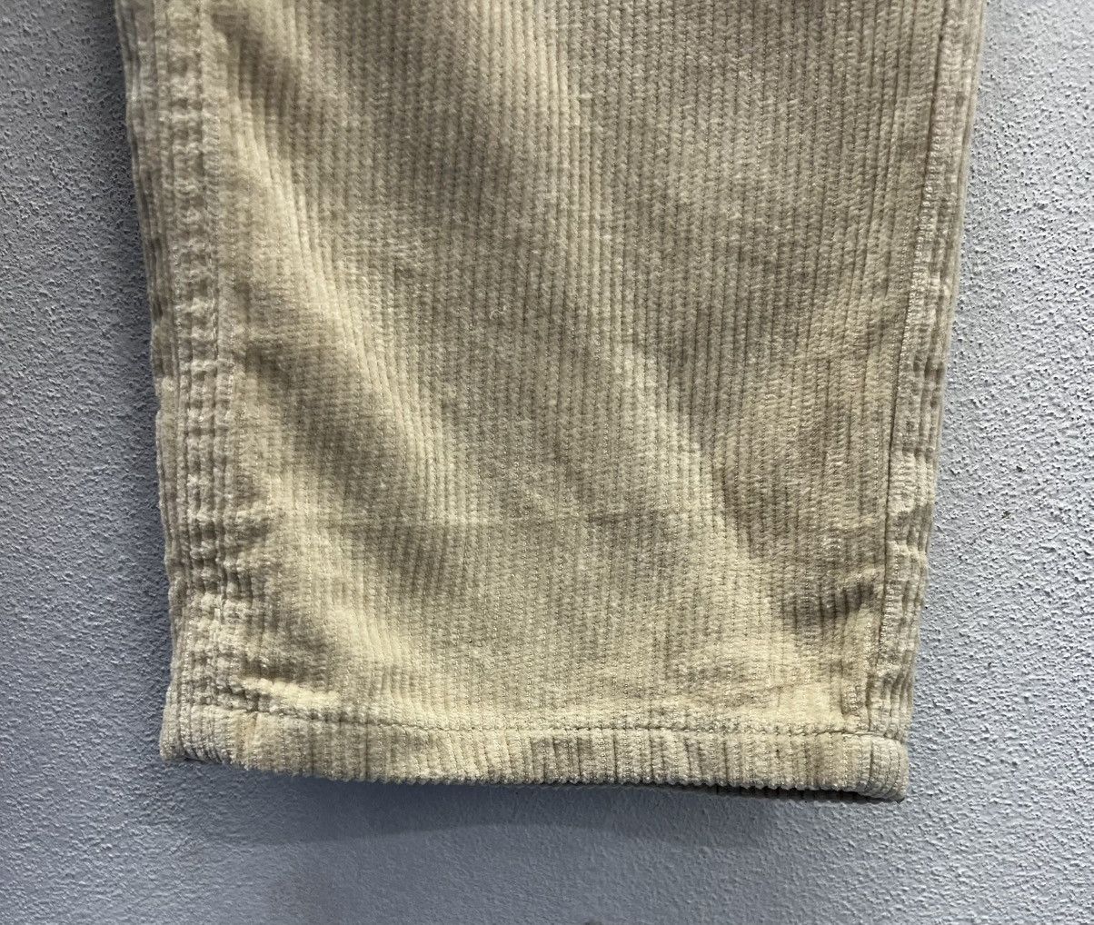 Vintage BROWNY STANDARD Corduroy Overalls – Beige Size US 33 - 12 Thumbnail