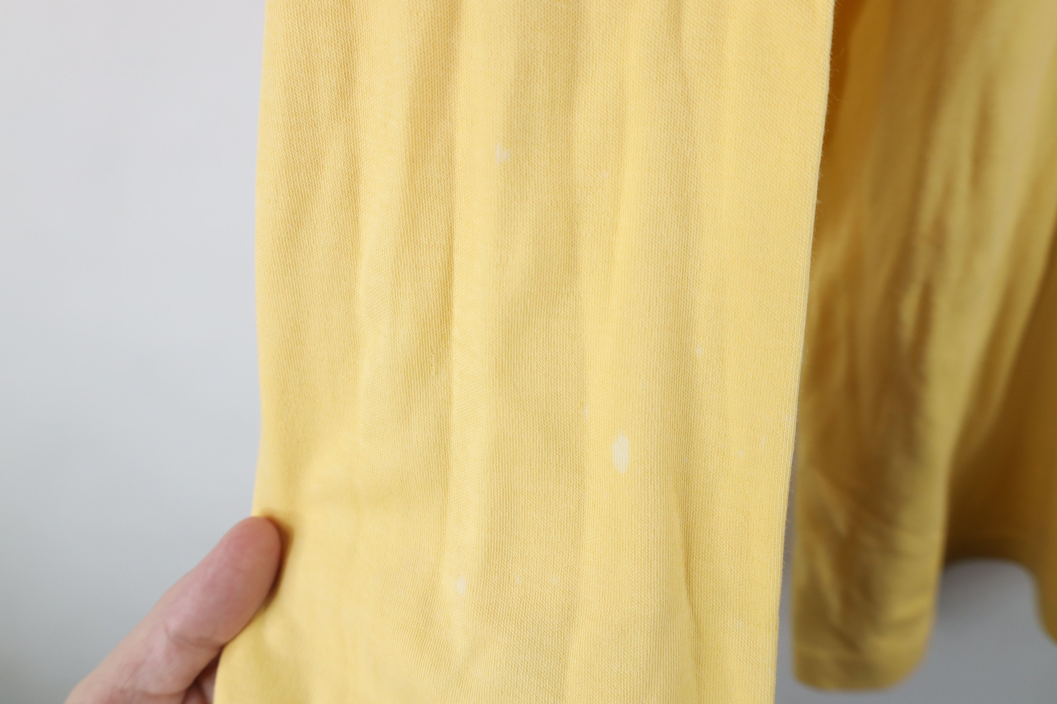 Brooks Brothers Vintage 90s Brook Brothers Turtleneck T-Shirt Yellow Cotton Size US L / EU 52-54 / 3 - 9 Thumbnail