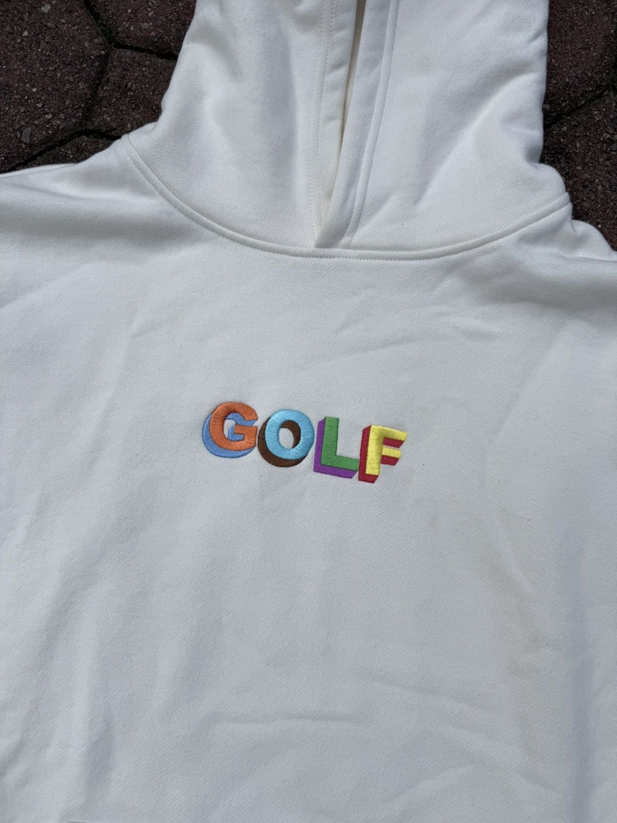 Golf Wang Golf Wang Cream Hoodie Sweatshirt Men’s Size M Tyler Creator Size US M / EU 48-50 / 2 - 4 Thumbnail