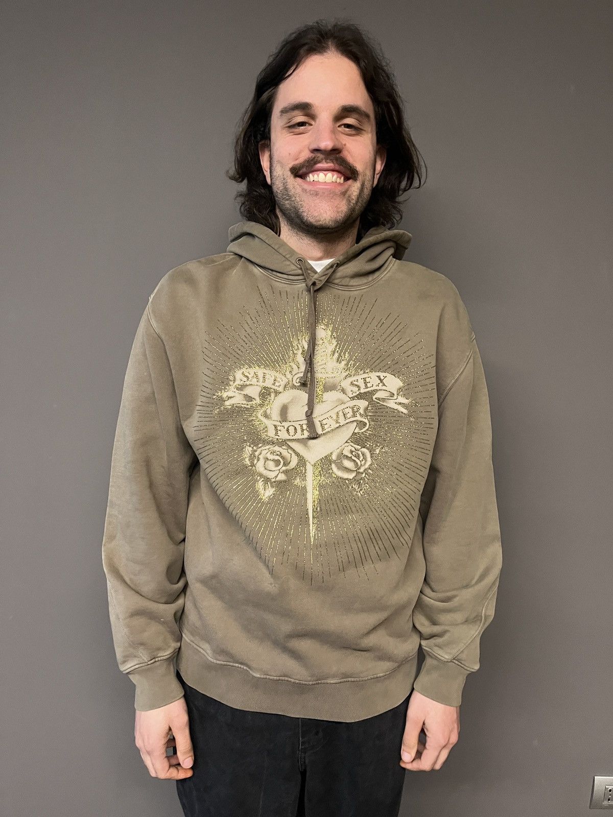 Jean Paul Gaultier Jean Paul Gaultier Safe Sex Forever Hoodie Size US XS / EU 42 / 0 - 2 Thumbnail