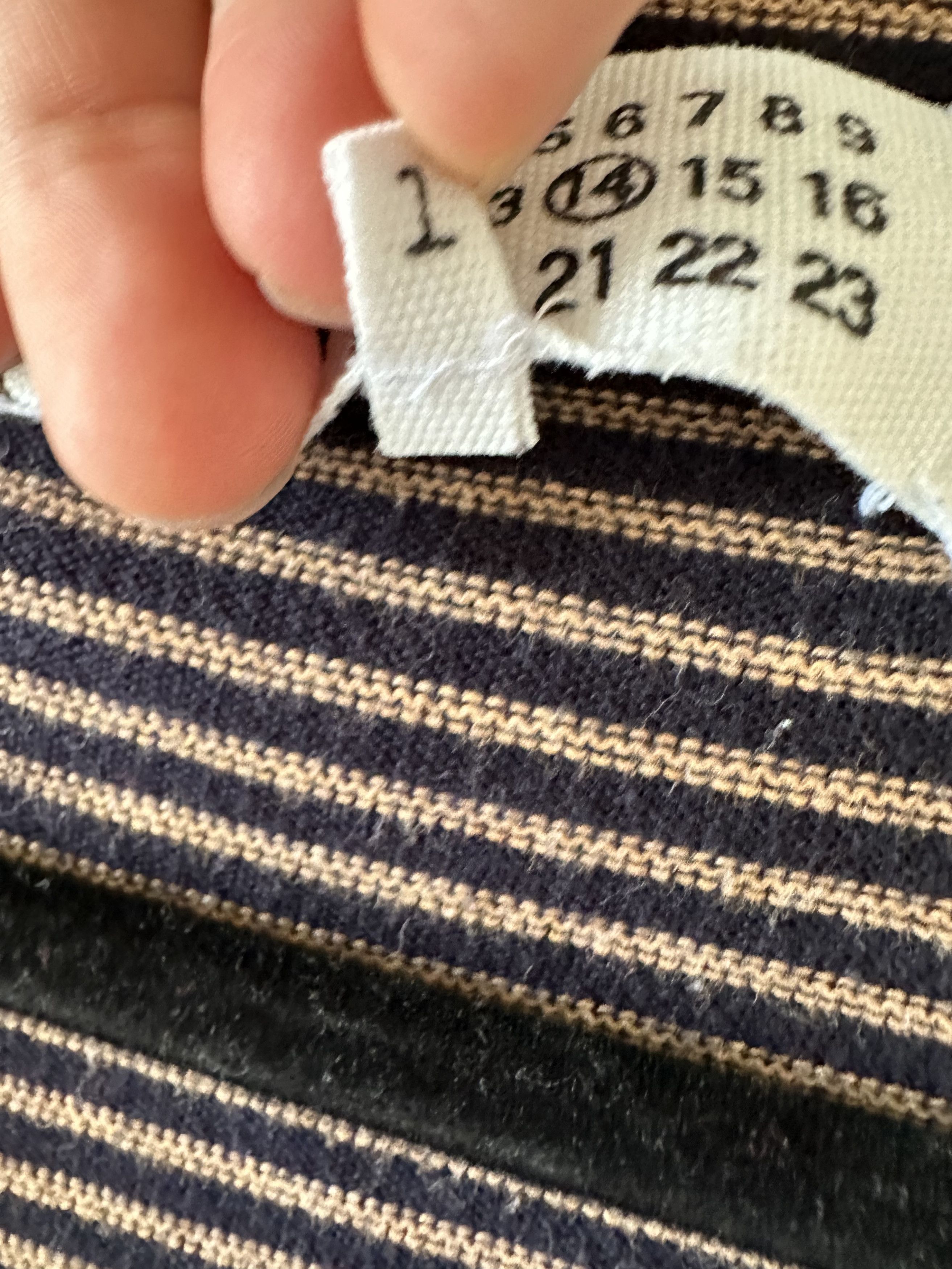 Maison Margiela Maison Margiela Striped Cardigan Size US S / EU 44-46 / 1 - 5 Thumbnail