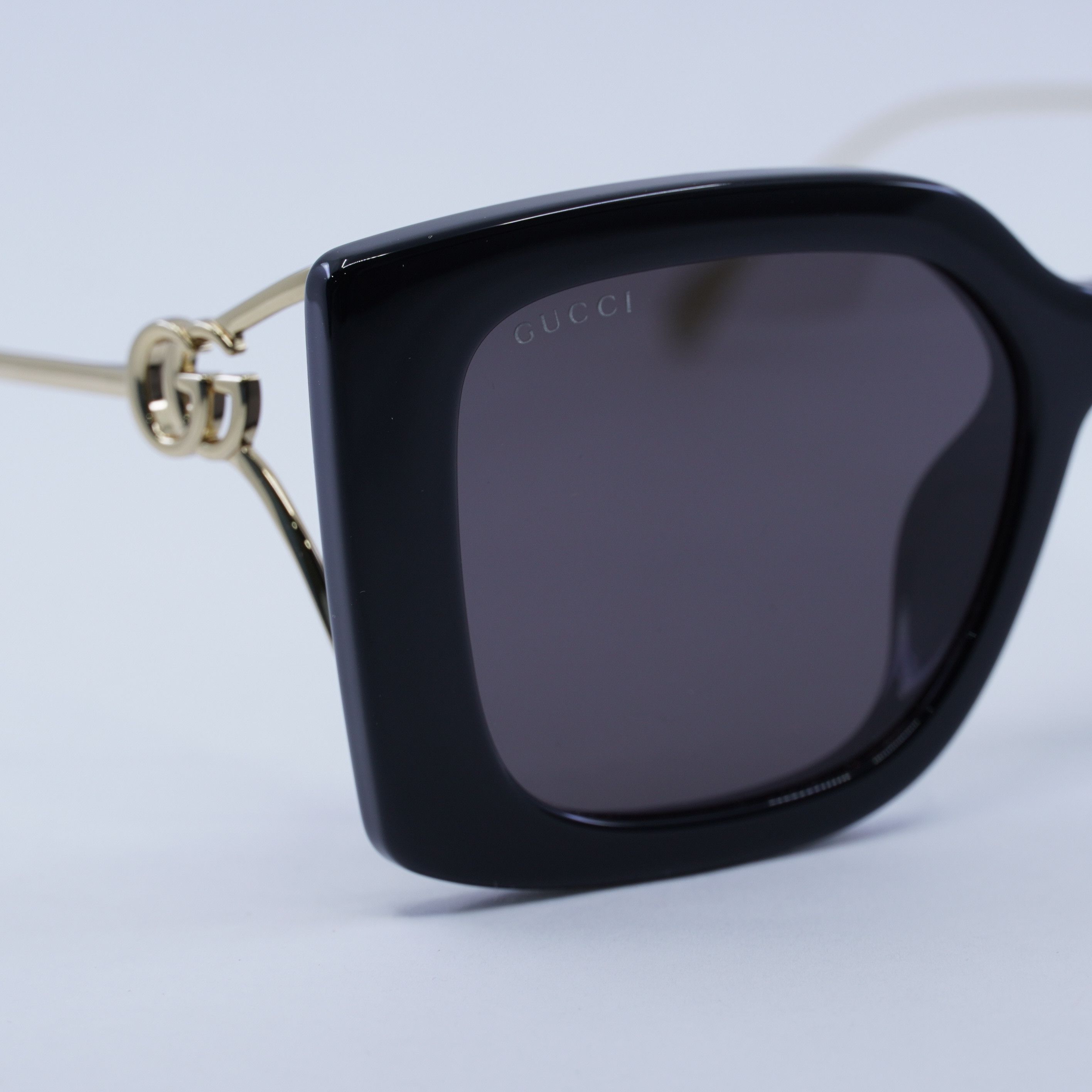 Gucci 🕶️New Gucci GG1567SA 001 Black/Grey Sunglasses Size ONE SIZE - 2 Thumbnail