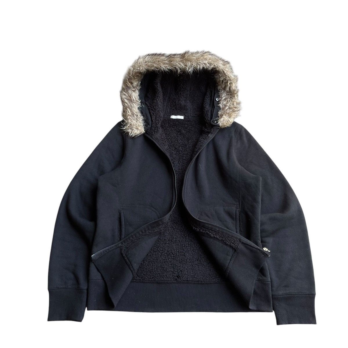 Japanese Brand Faux Furr Zip Up Hoodie Size US M / EU 48-50 / 2 - 1 Thumbnail