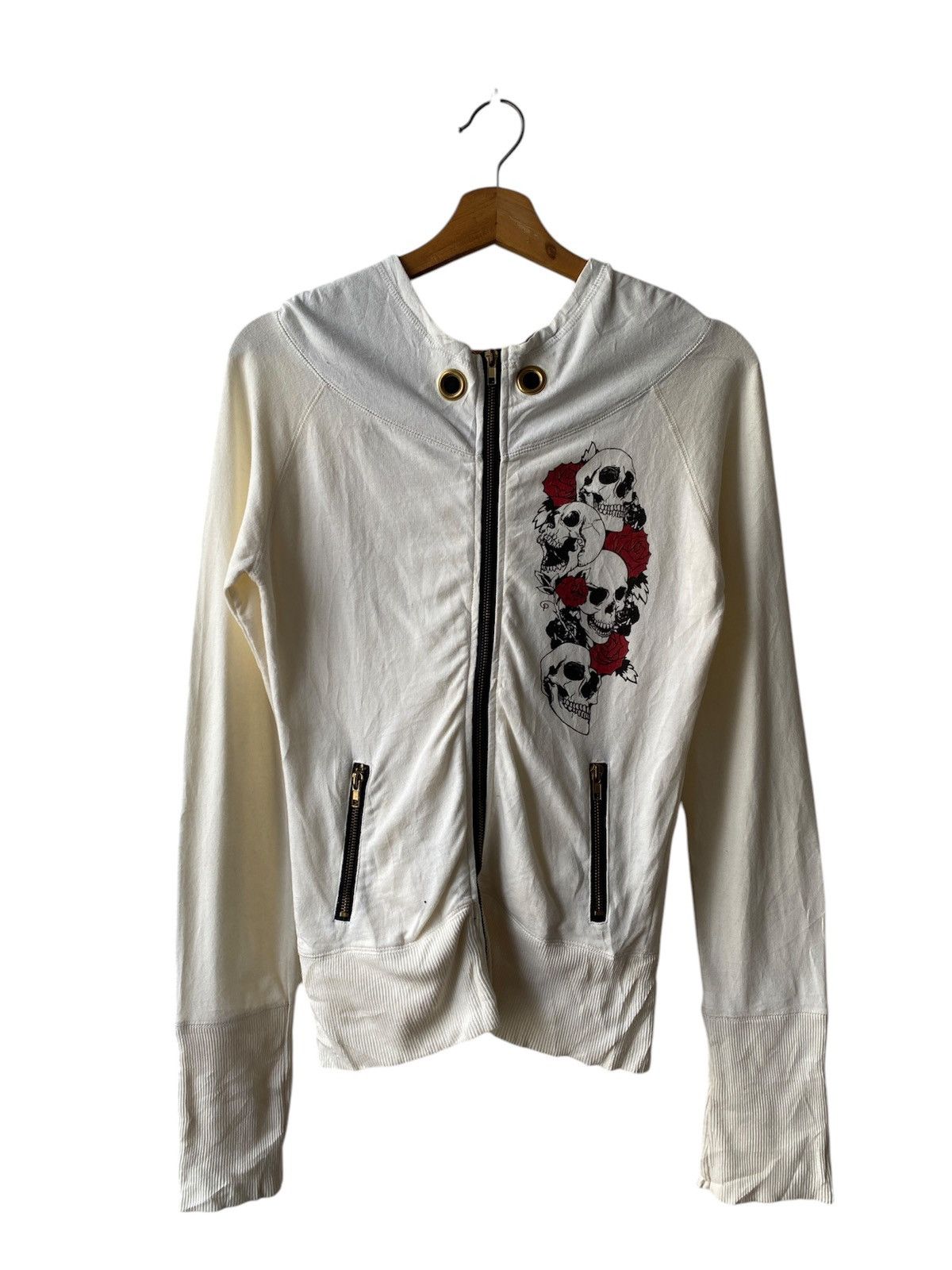If Six Was Nine D.i.a Japan Skulls Cross Rose Logo Hoodie Size US S / EU 44-46 / 1 - 3 Thumbnail