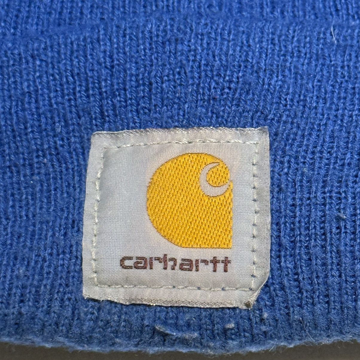 Carhartt Carhartt Blue Beanie Size ONE SIZE - 2 Thumbnail